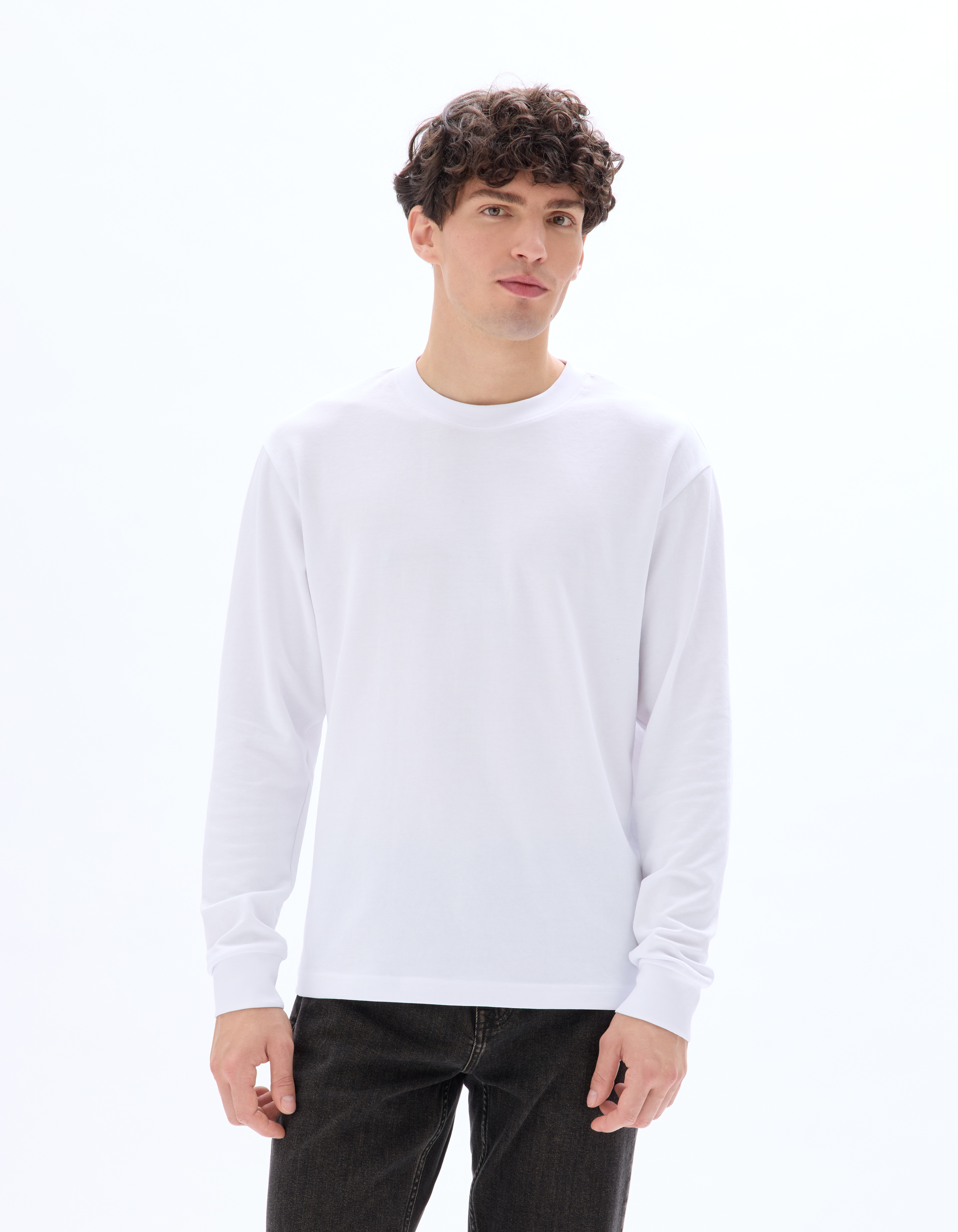 Tričko Leheml oversize s dlouhým rukávem