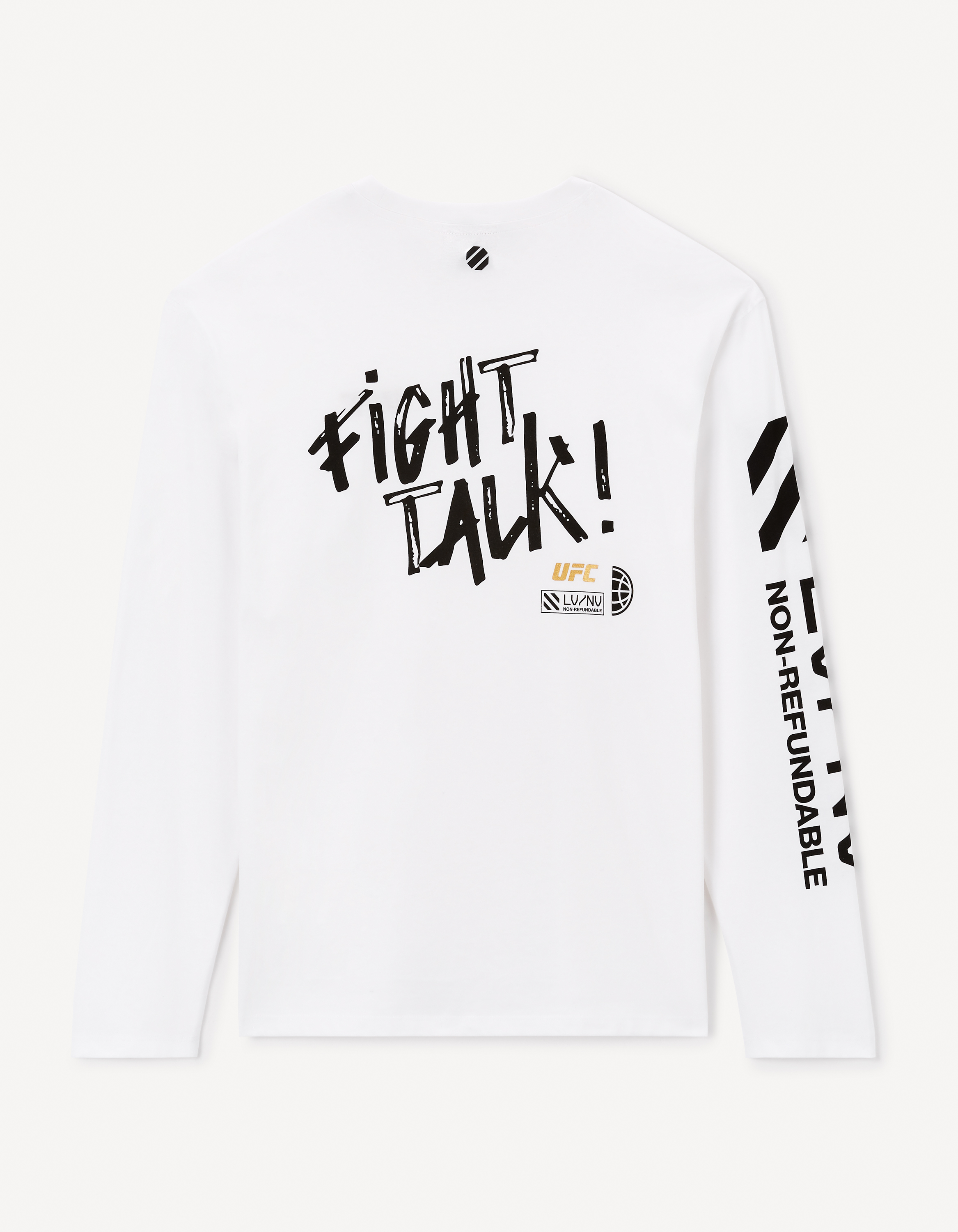Tričko UFC s dlouhým rukávem oversize