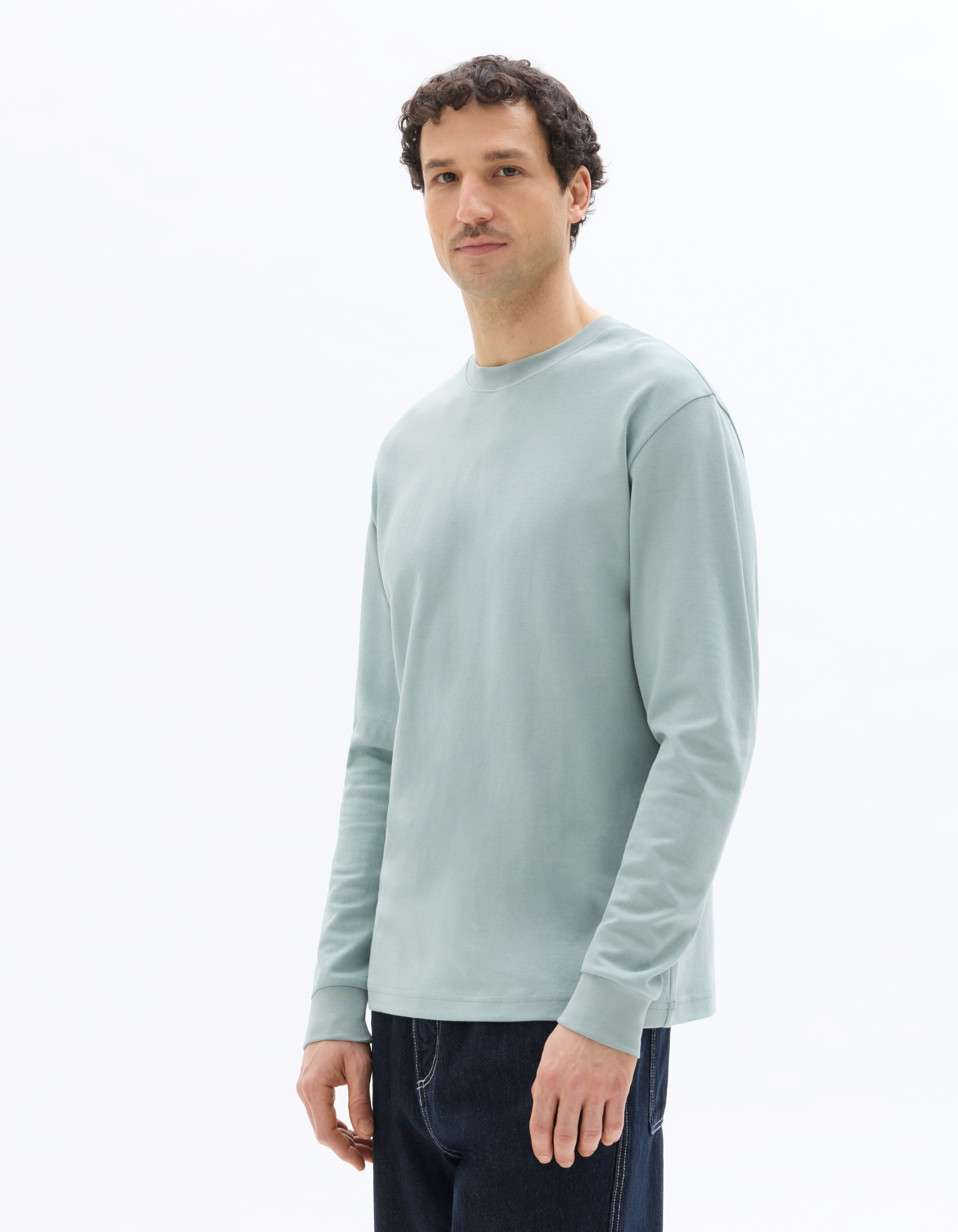 Tričko Leheml oversize s dlouhým rukávem