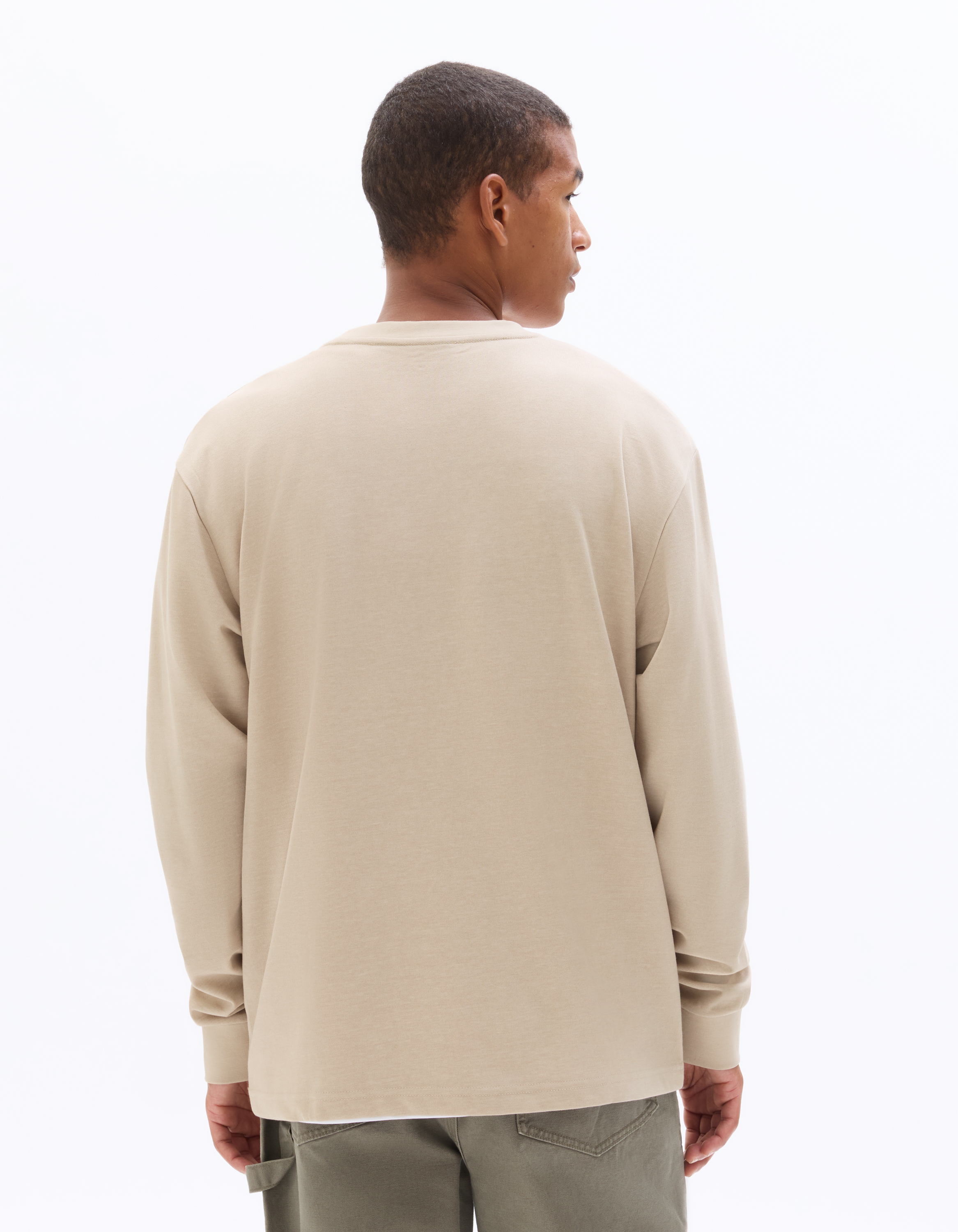 Tričko Leheml oversize s dlouhým rukávem