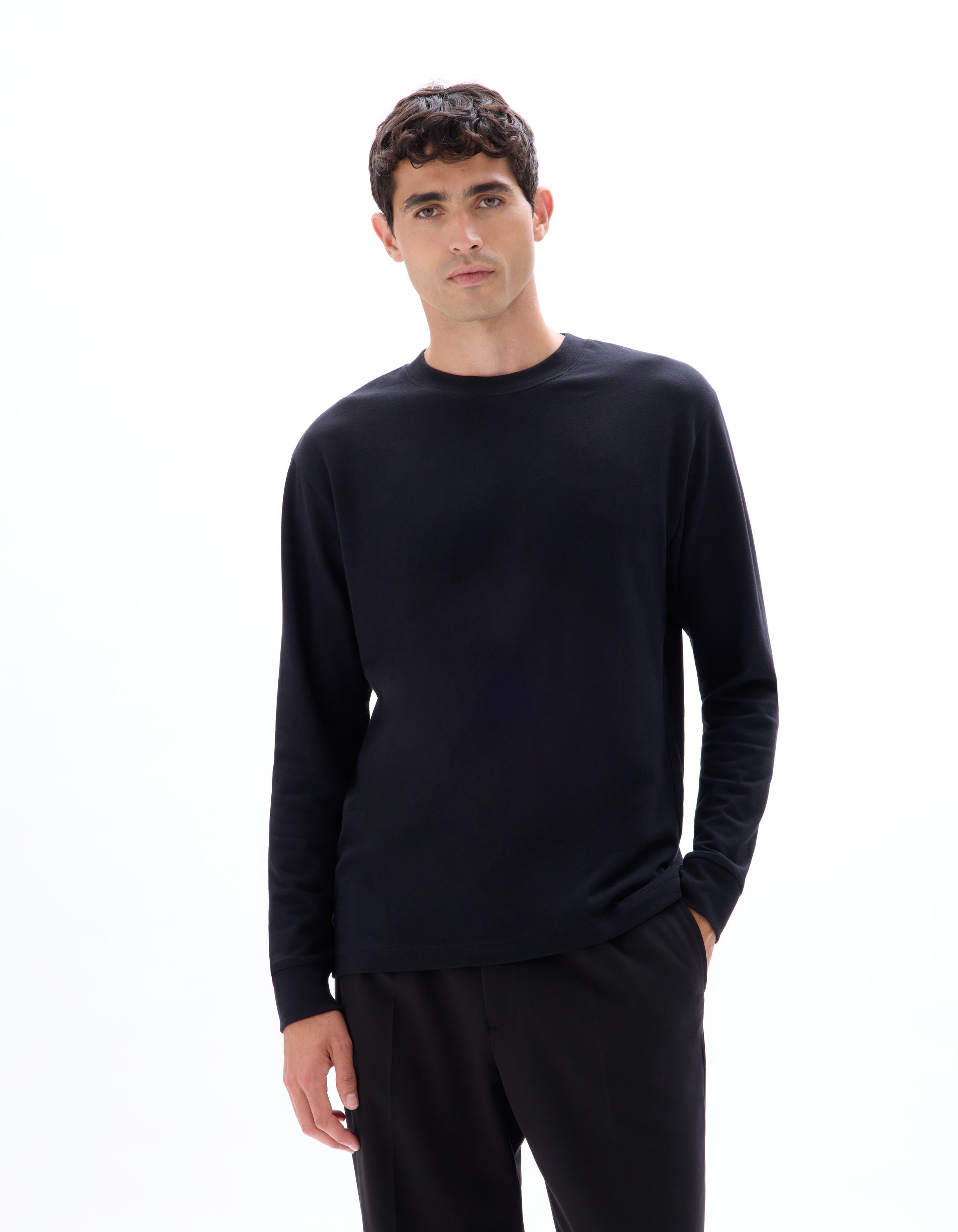 Tričko Leheml oversize s dlouhým rukávem