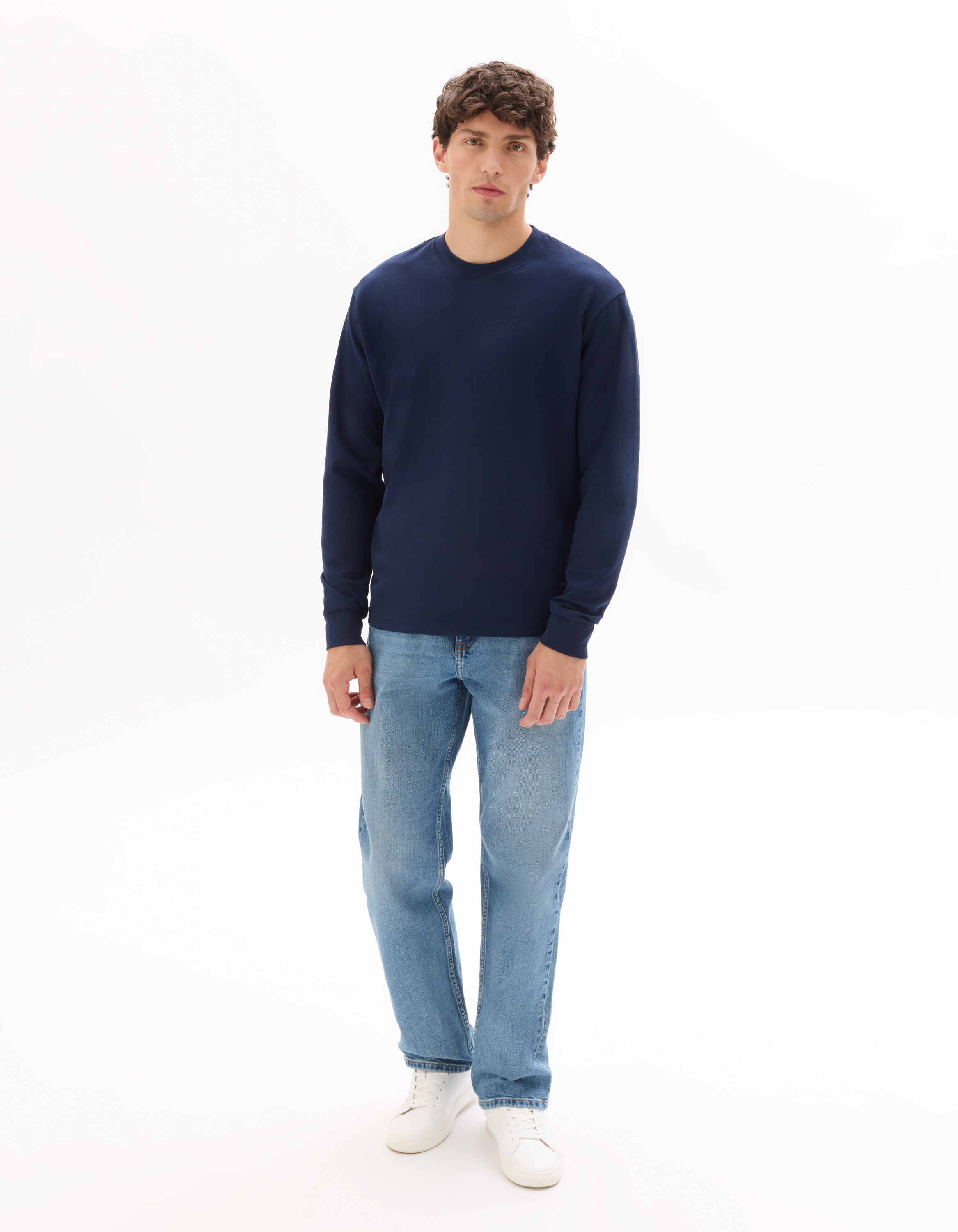 Tričko Leheml oversize s dlouhým rukávem