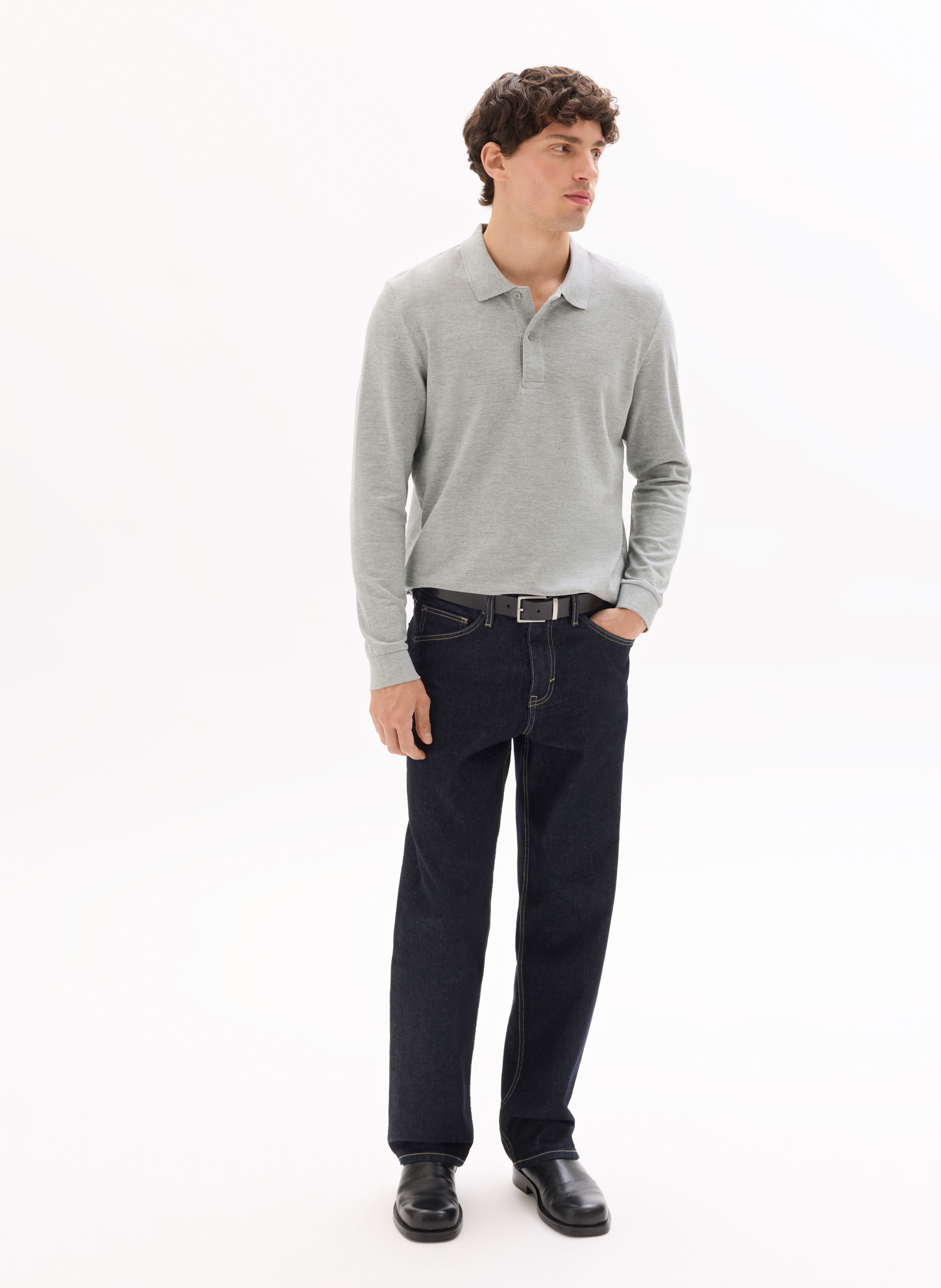 Polo tričko Neoneml s dlouhým rukávem - 002