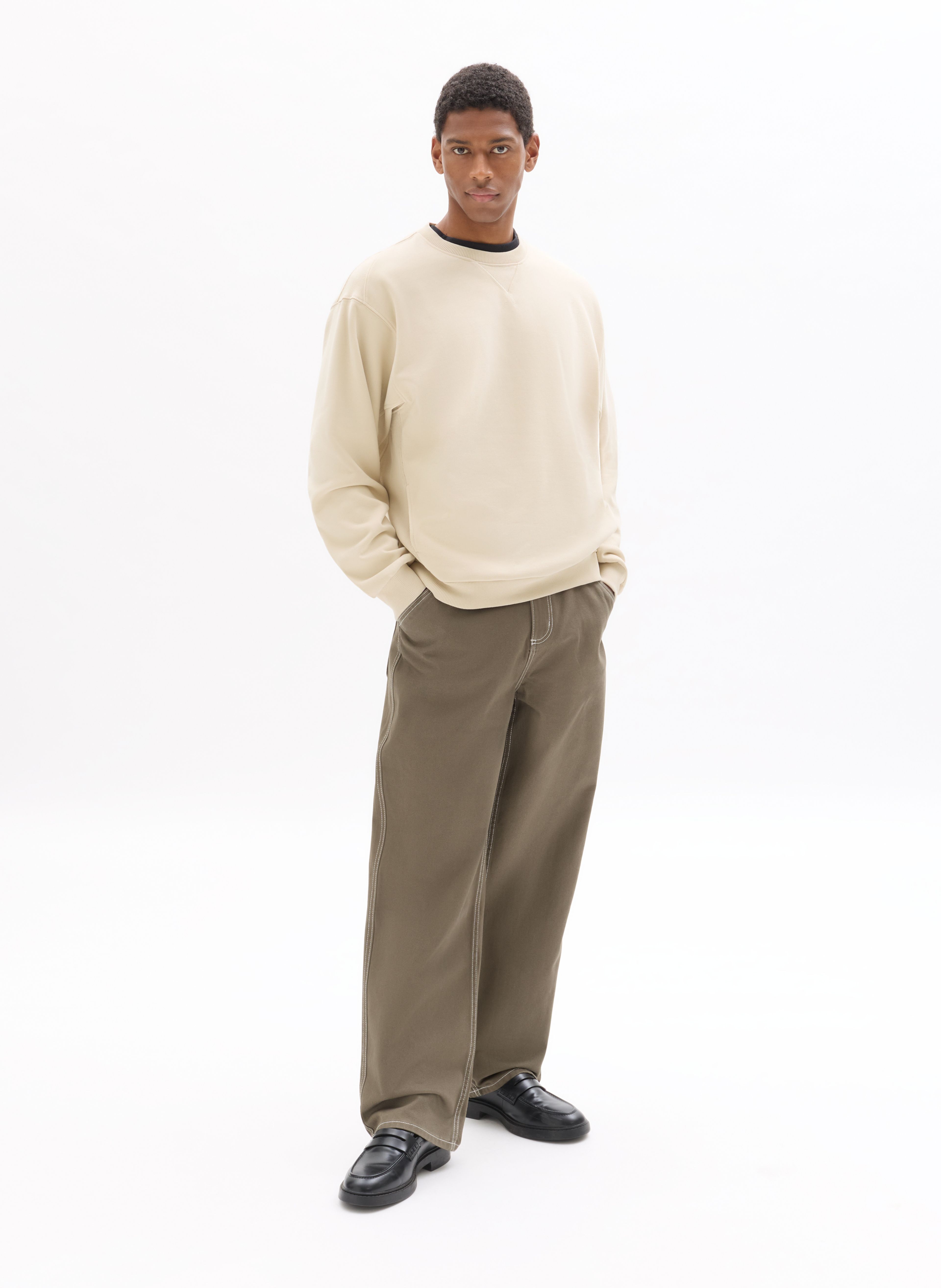Mikina Nestrib oversize - 002