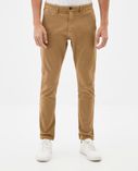 Nohavice Pobobby chino bi-stretch-Hnedá - 003