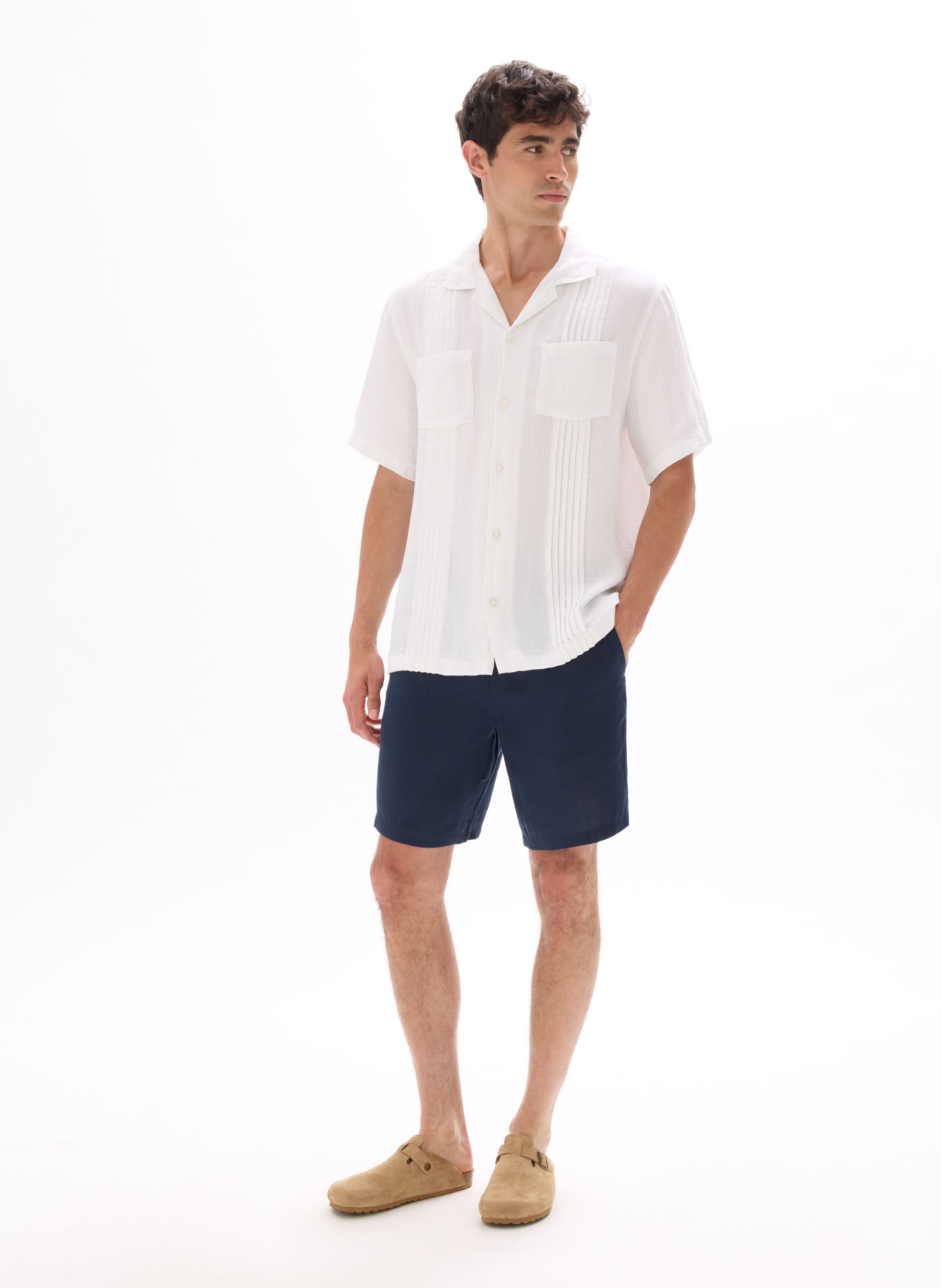 Košile Saint Tropez s krátkým rukávem - 002