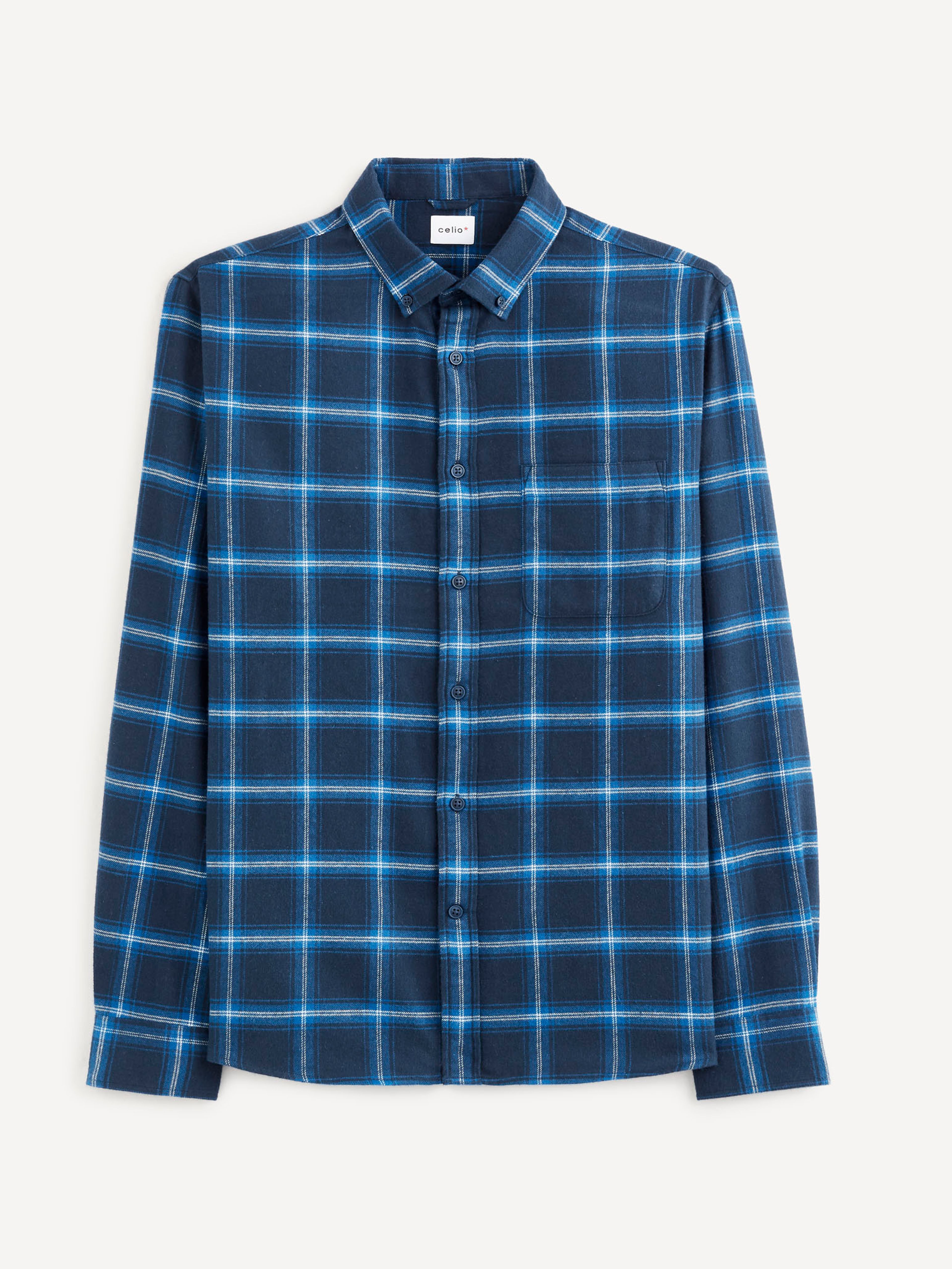 Flanelová kockovaná košeľa Vaflaca