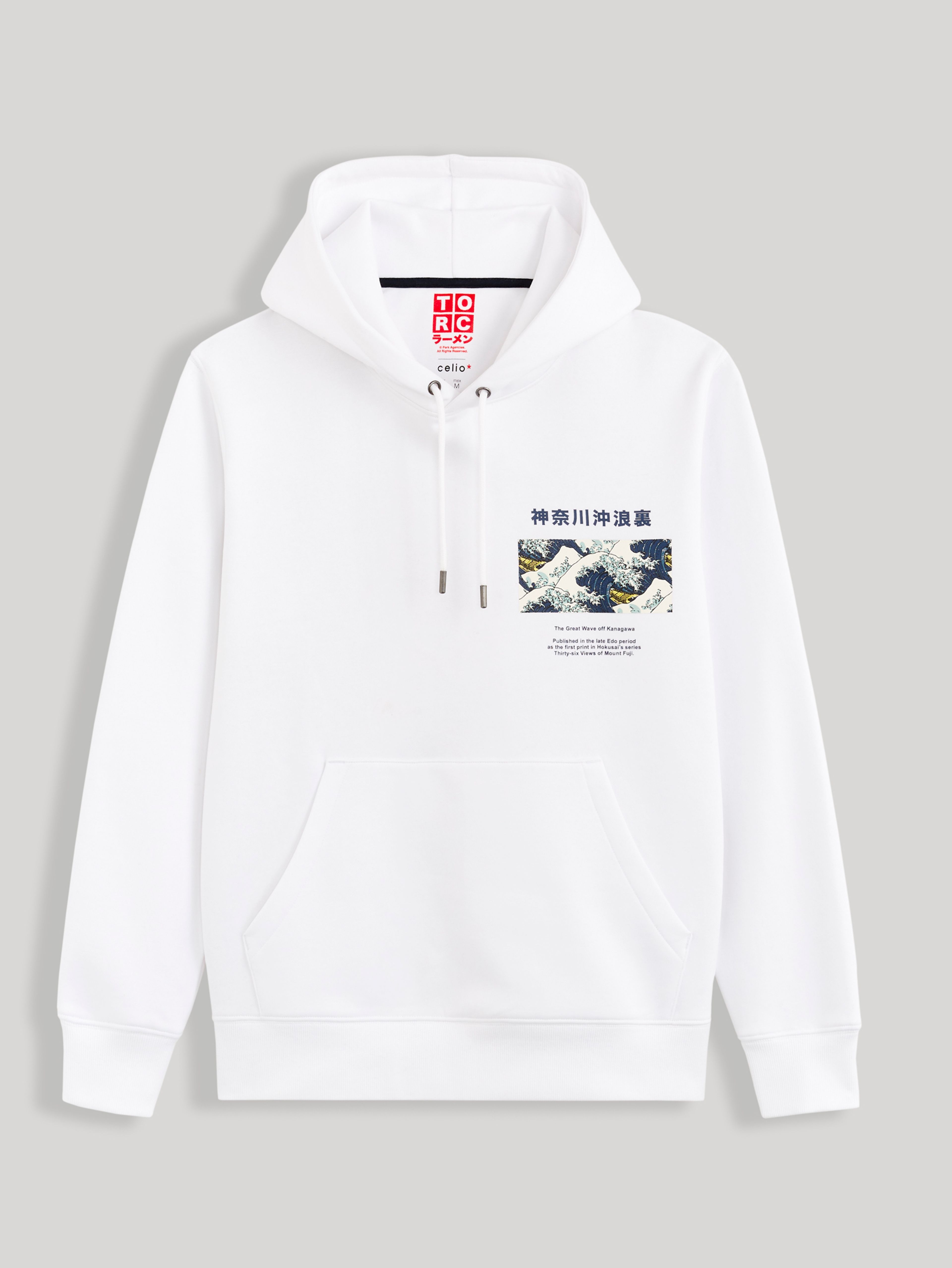 Mikina s kapucí Hokusai
