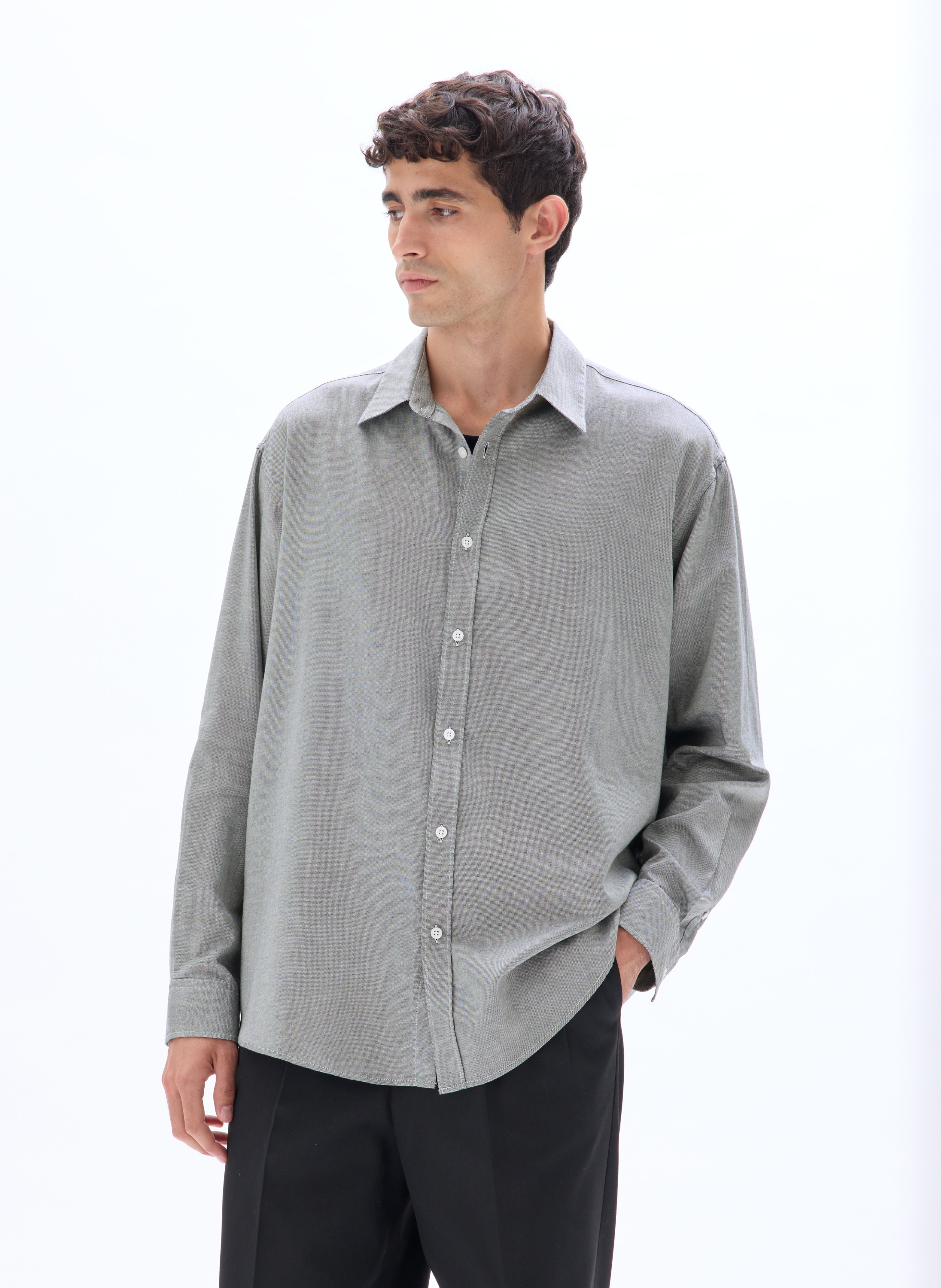 Košeľa Maverford oversize - 003