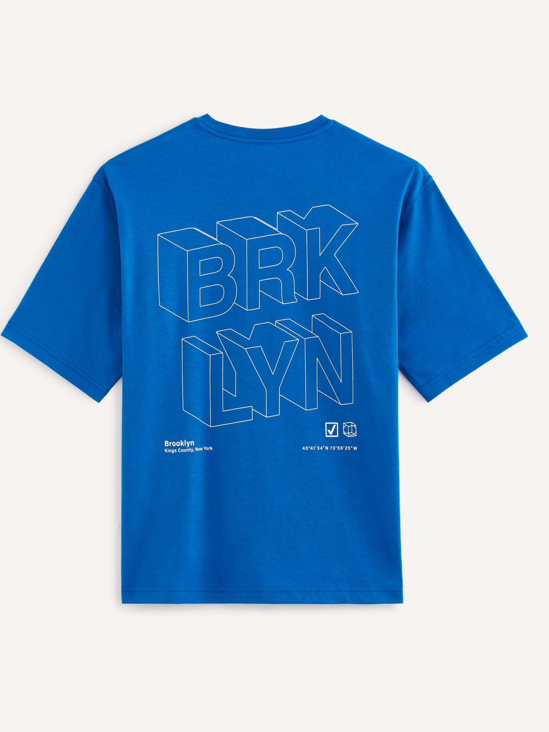 Bavlněné tričko Gesympa oversize - 001