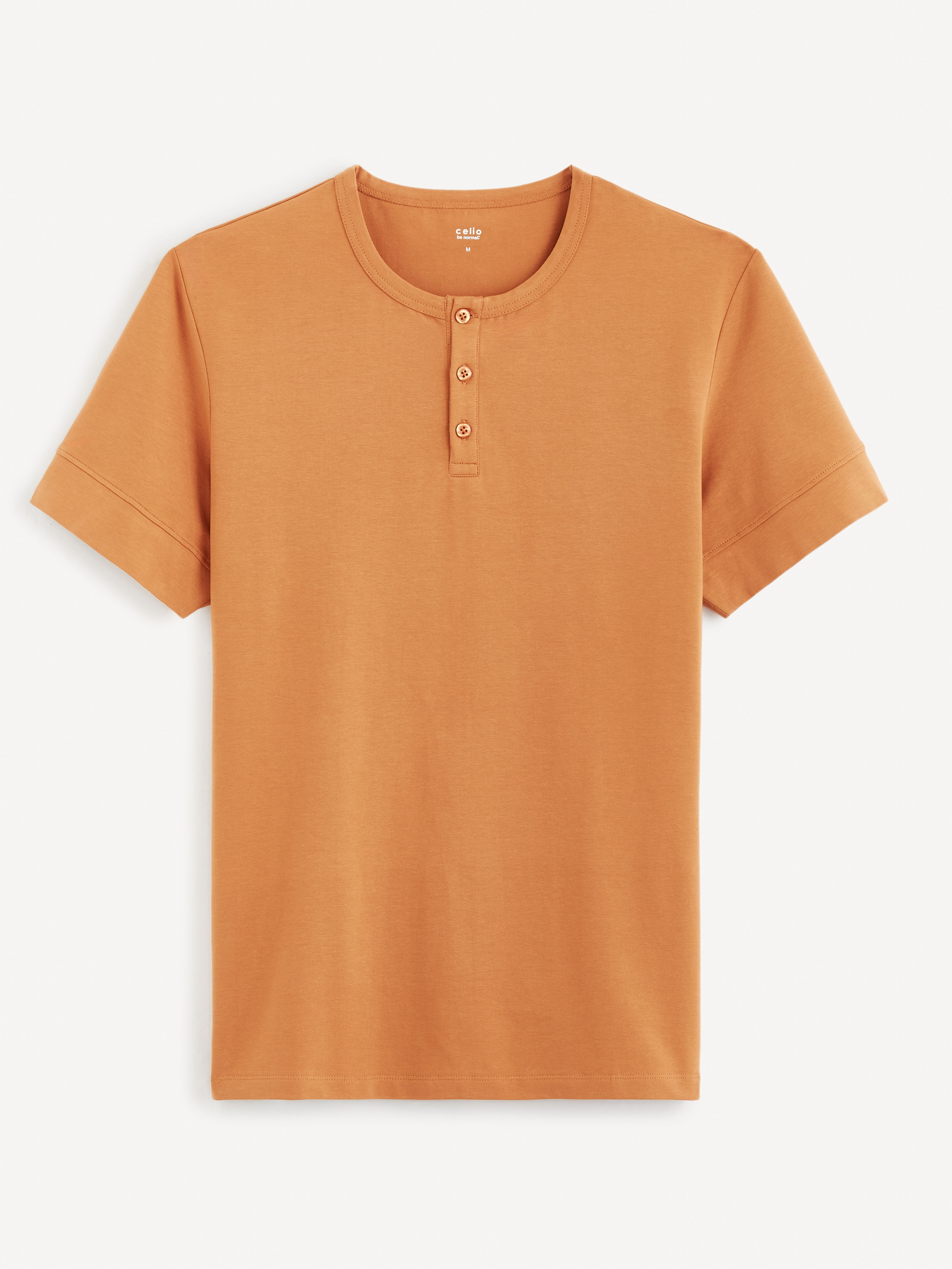 Tričko henley Geley
