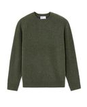 Vlněný svetr Cewool-Khaki - 003