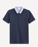 Polo tričko Vepetit-Tmavě modrá - 001