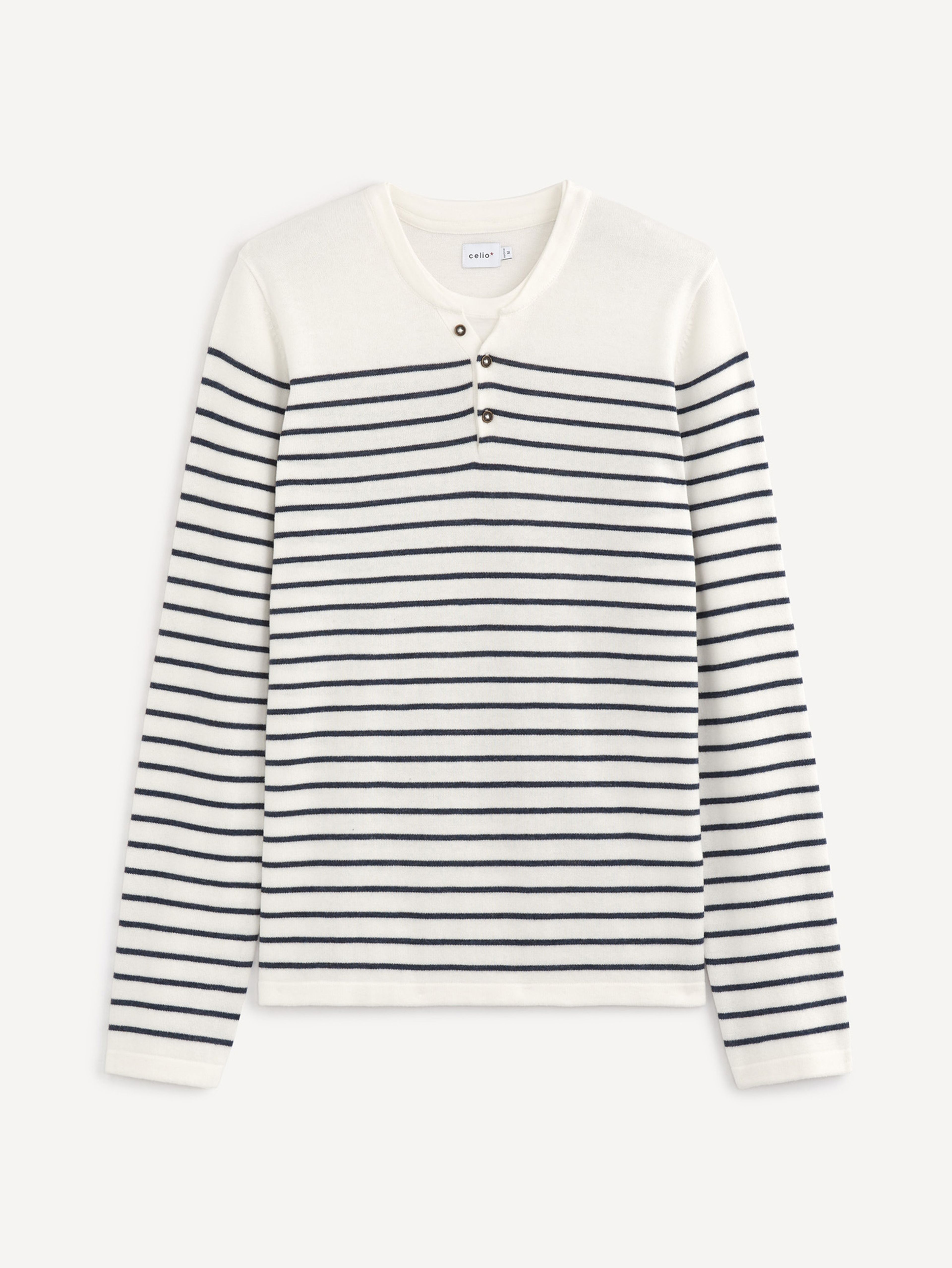 Pruhovaný svetr Techillray