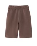 Teplákové kraťasy Nobishort-Hnědá - 003