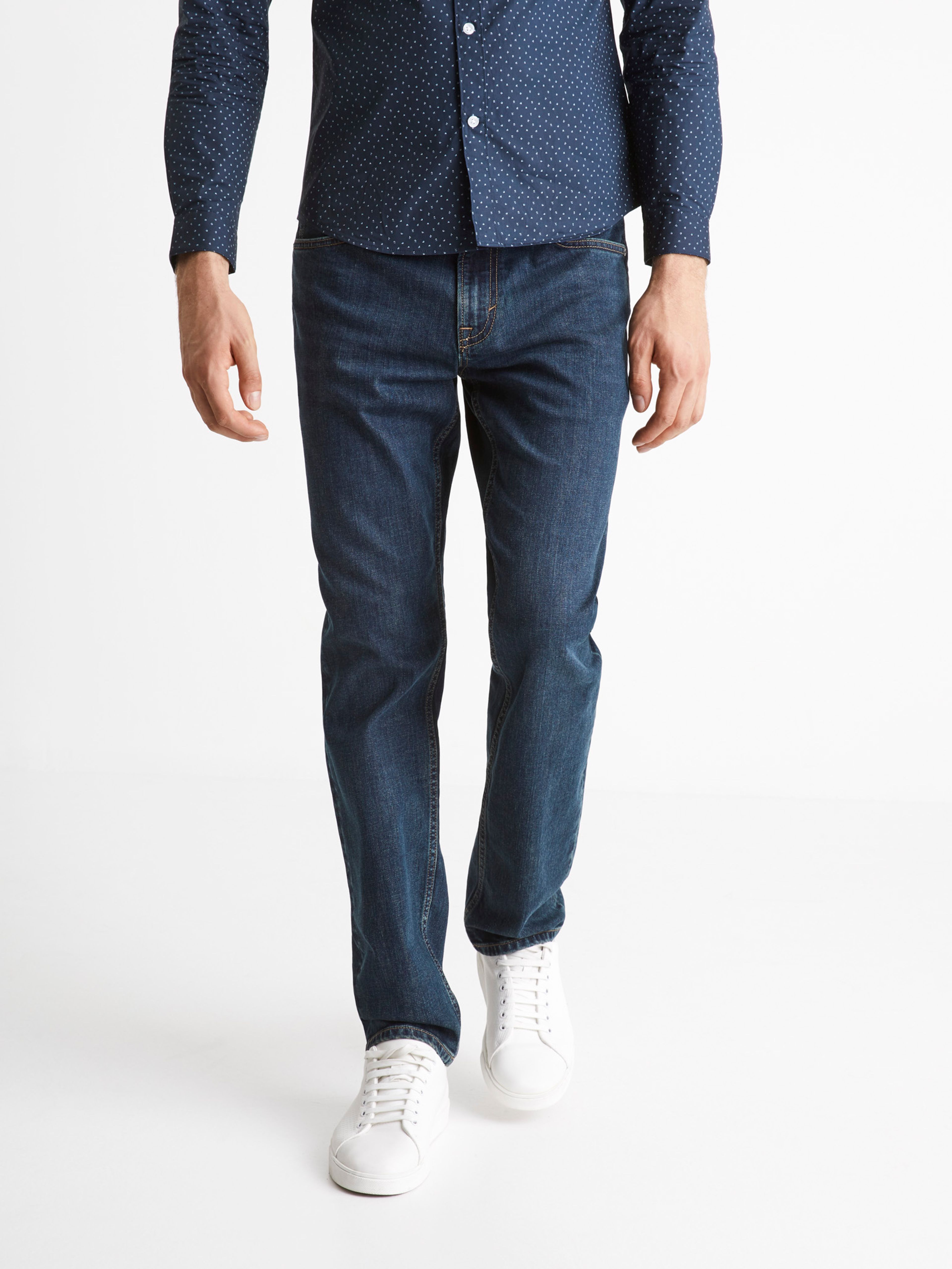 Džínsy straight C15 Coblue15