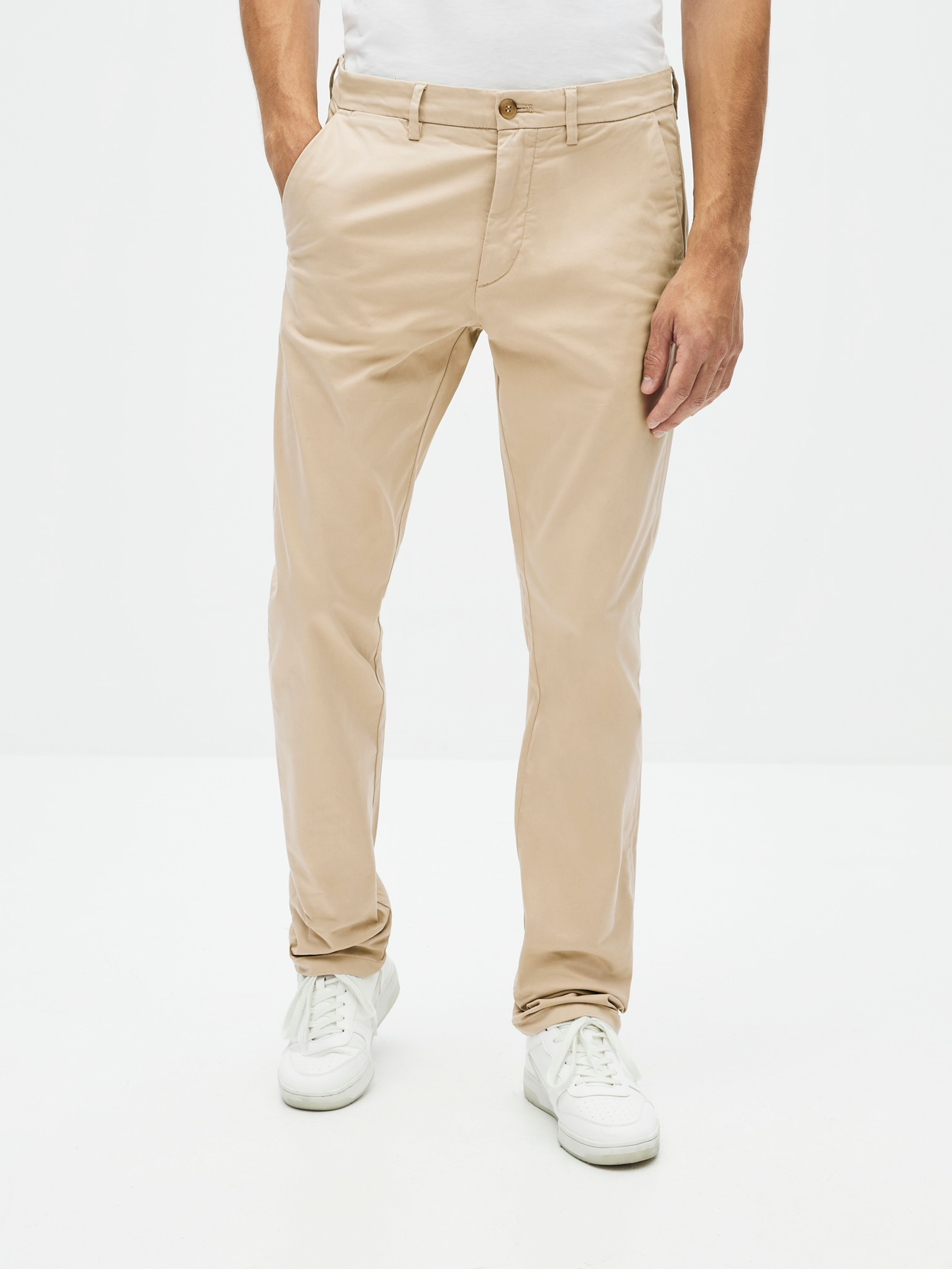 Nohavice slack Pobelt straight