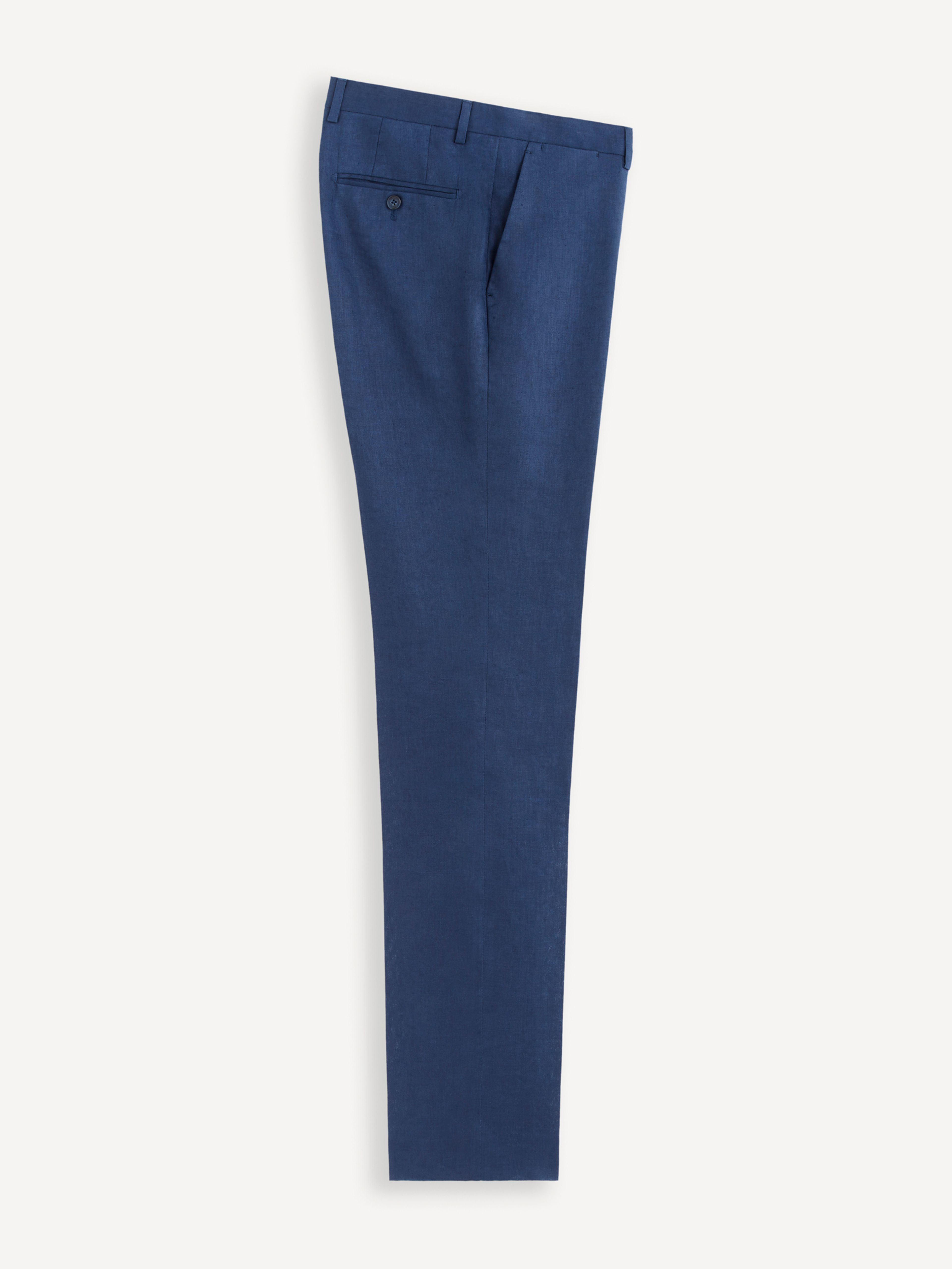 Ľanové spoločenské nohavice Bohot2