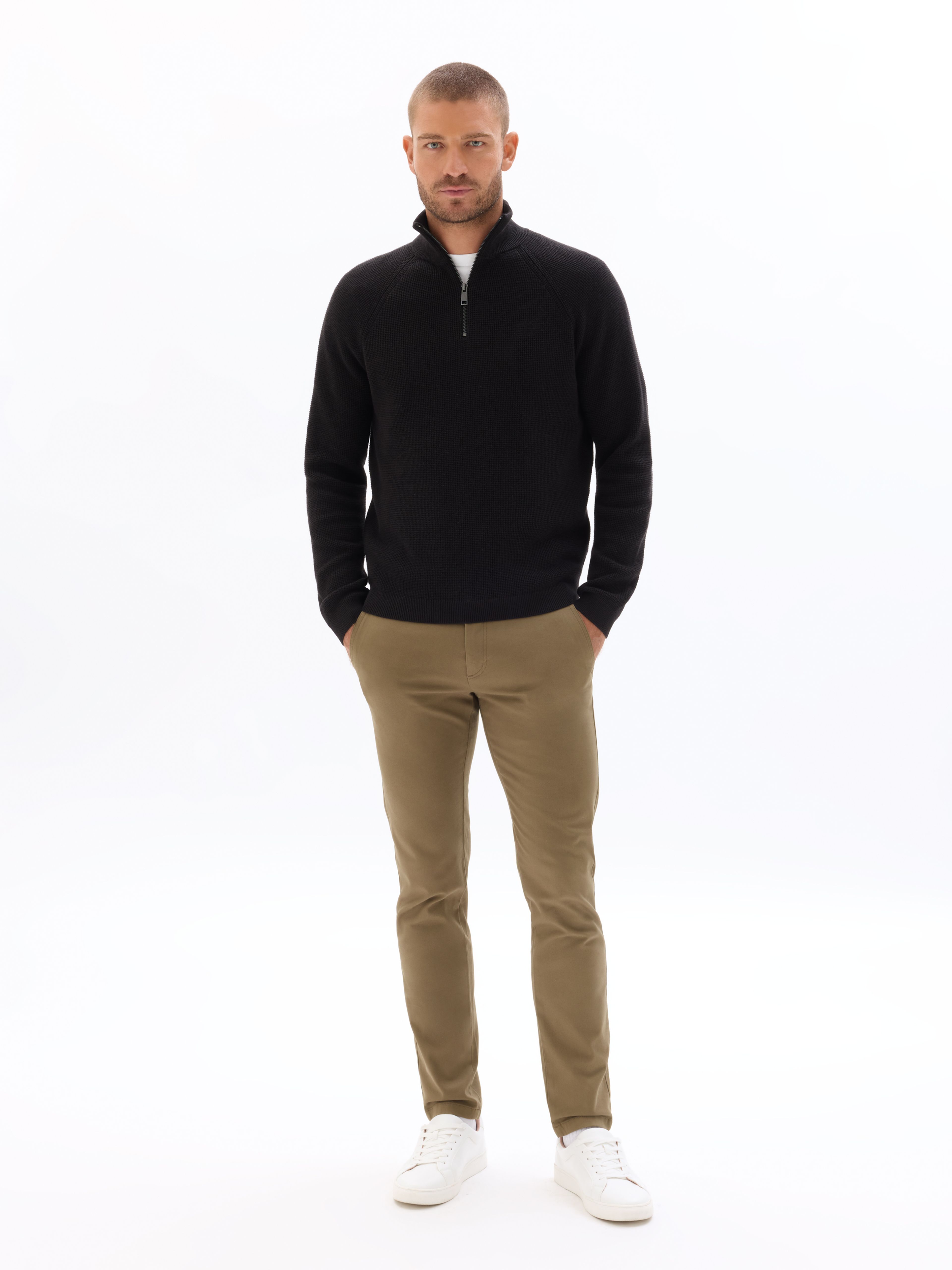 Chino nohavice slim Tocharles - 002