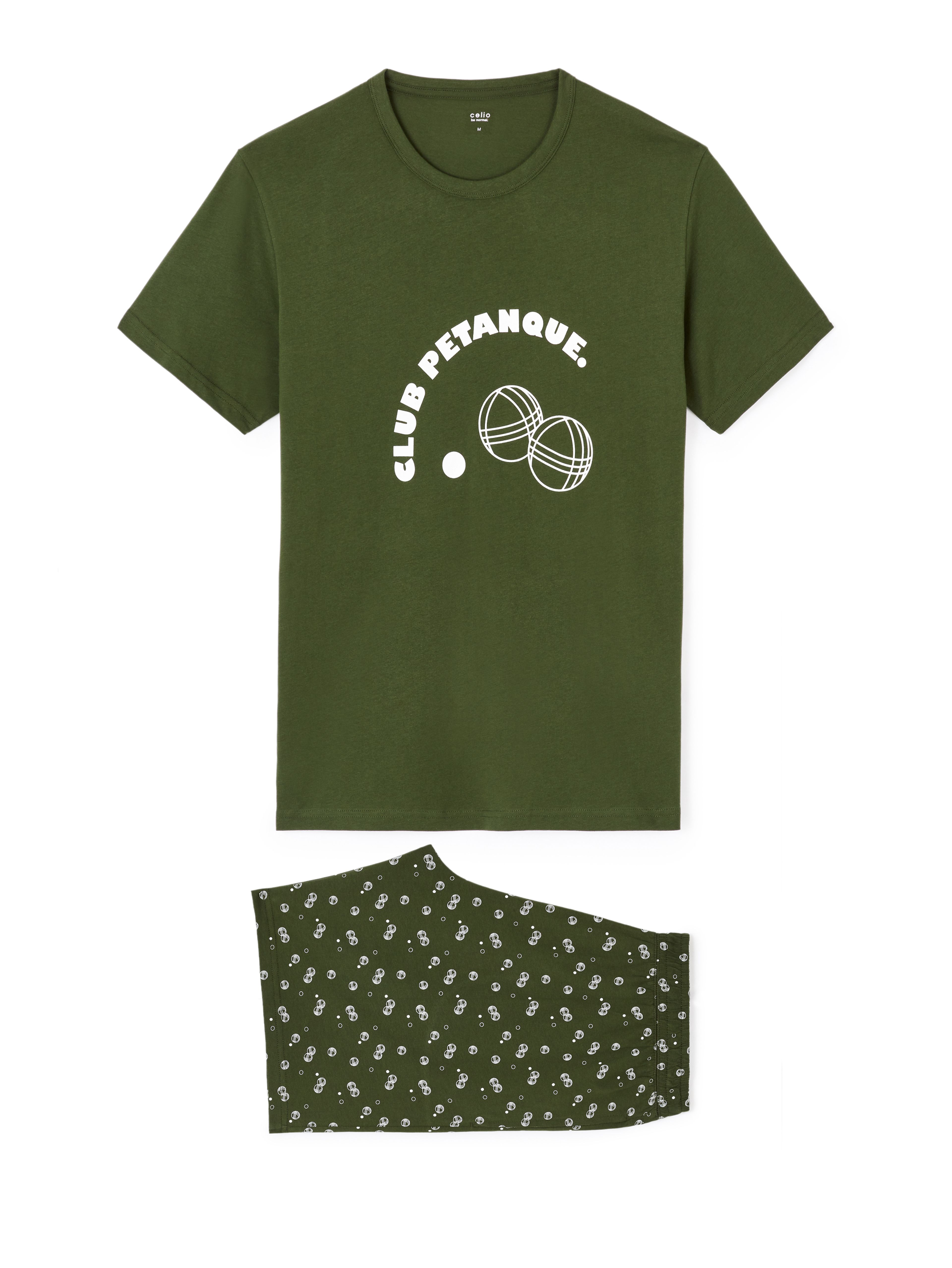 Bavlnené krátke pyžamo Jipyboule