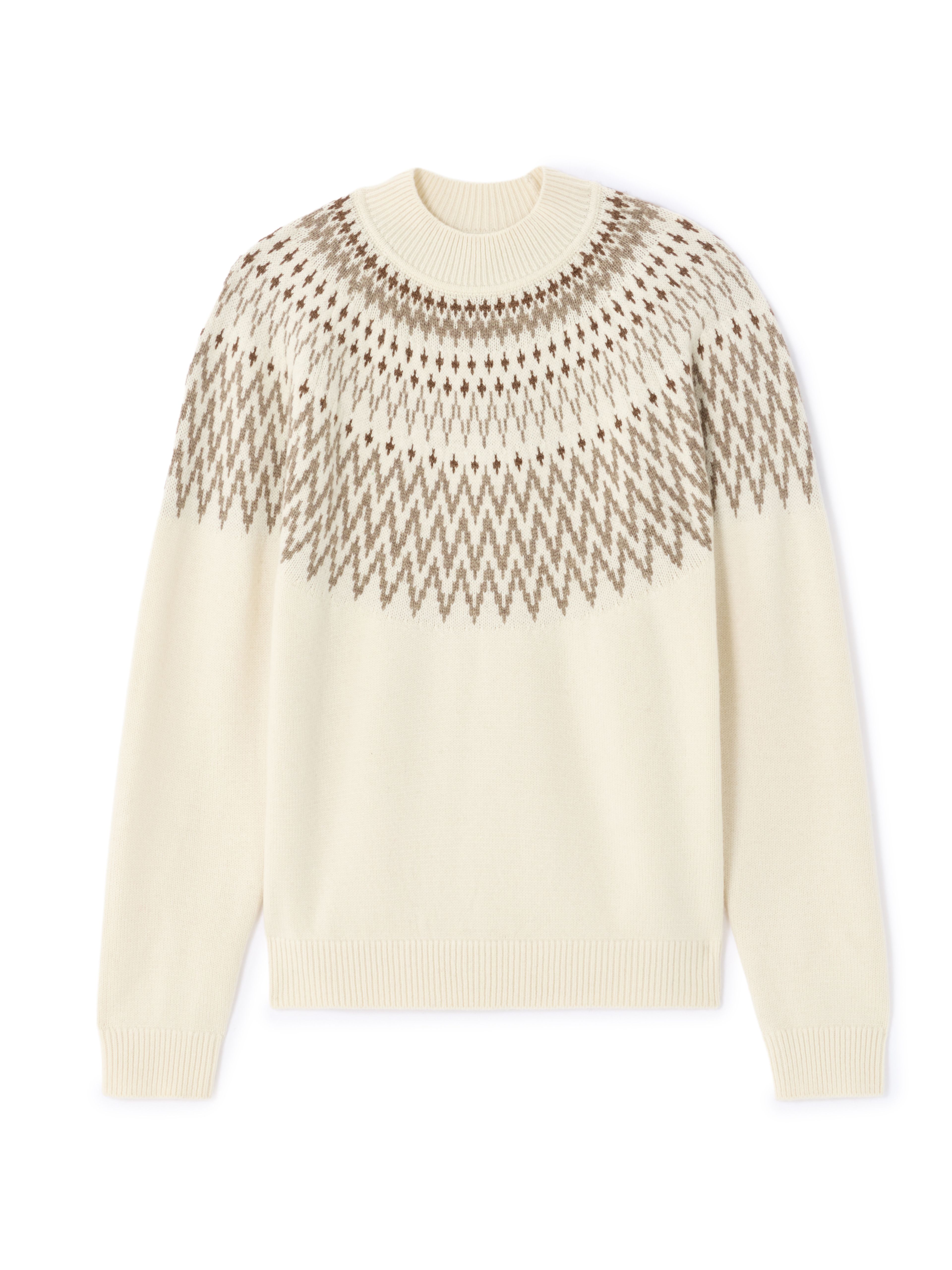 Vlnený sveter Mefairisle - 001