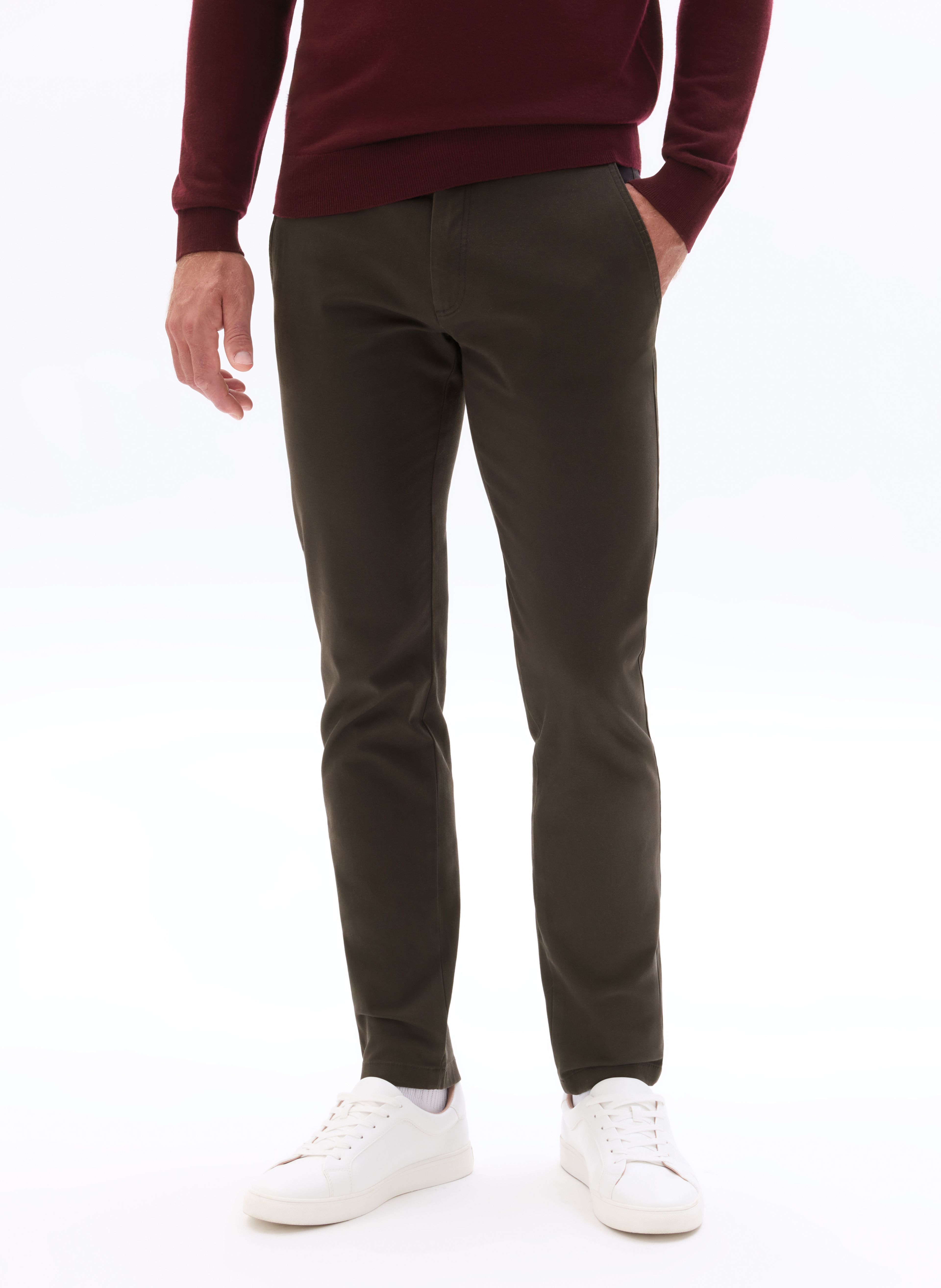 Chino nohavice slim Tocharles - 003