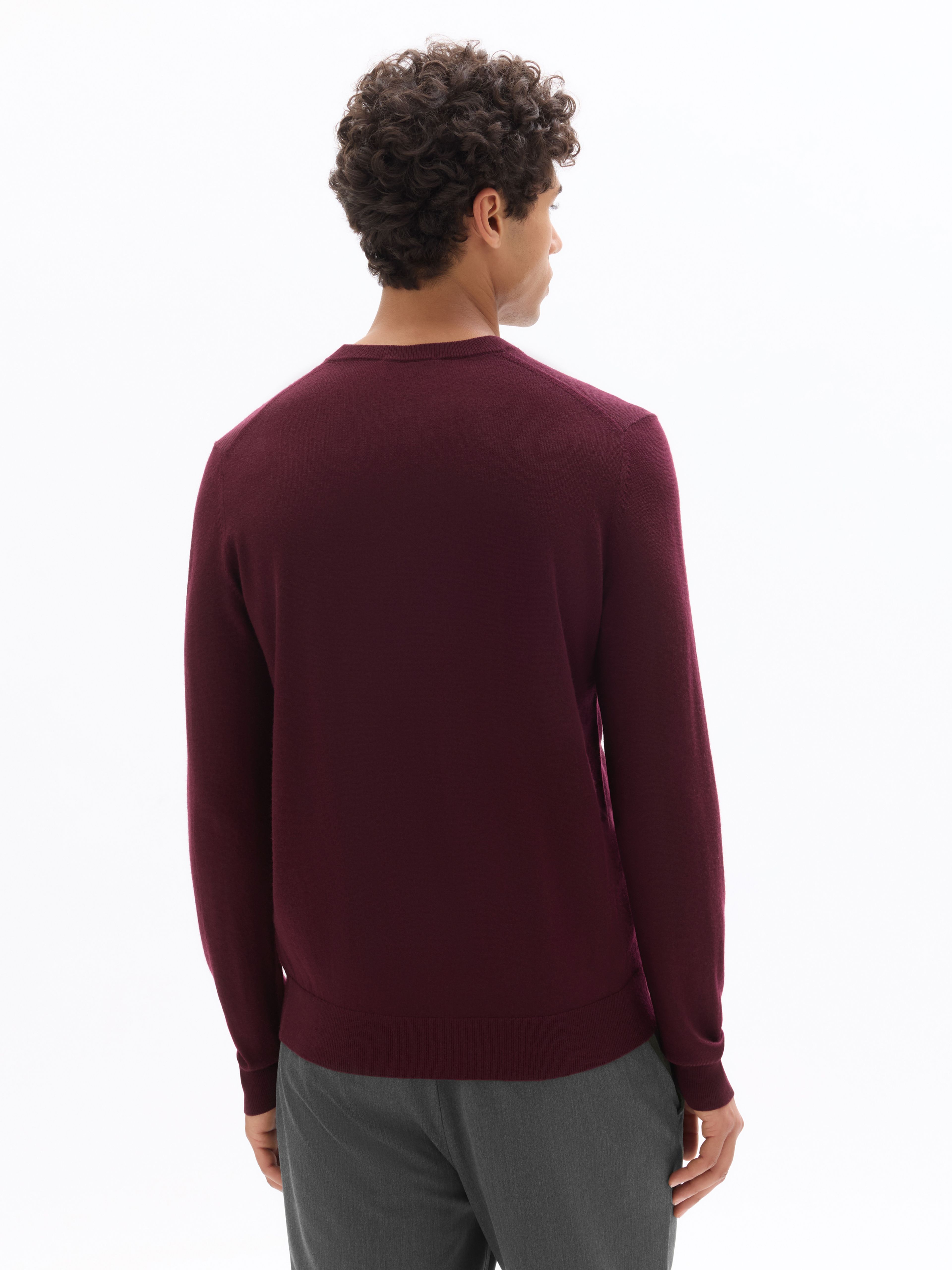 Vlněný svetr Semerirond merino - 004