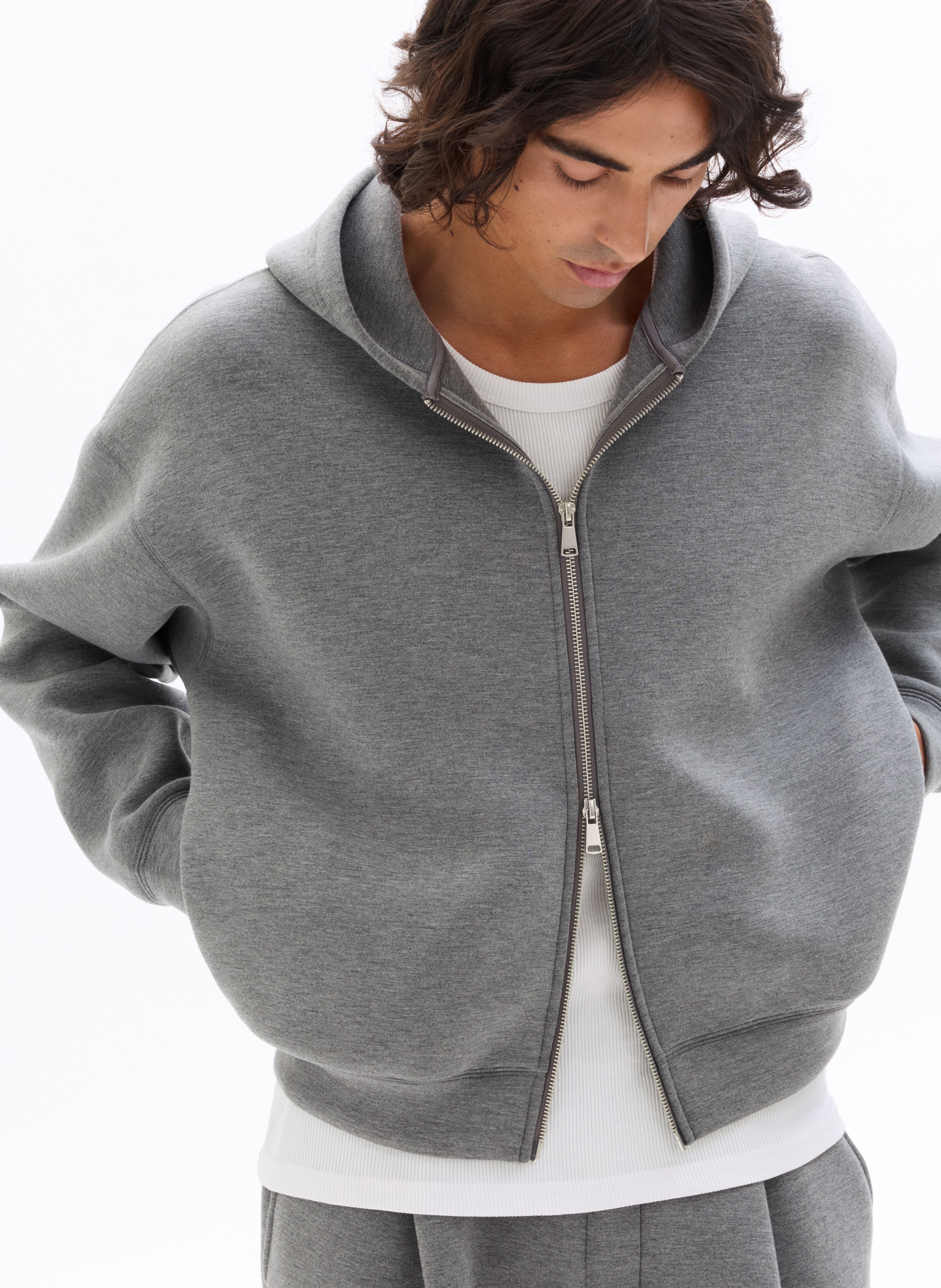 Mikina Pecroped na zip - 005