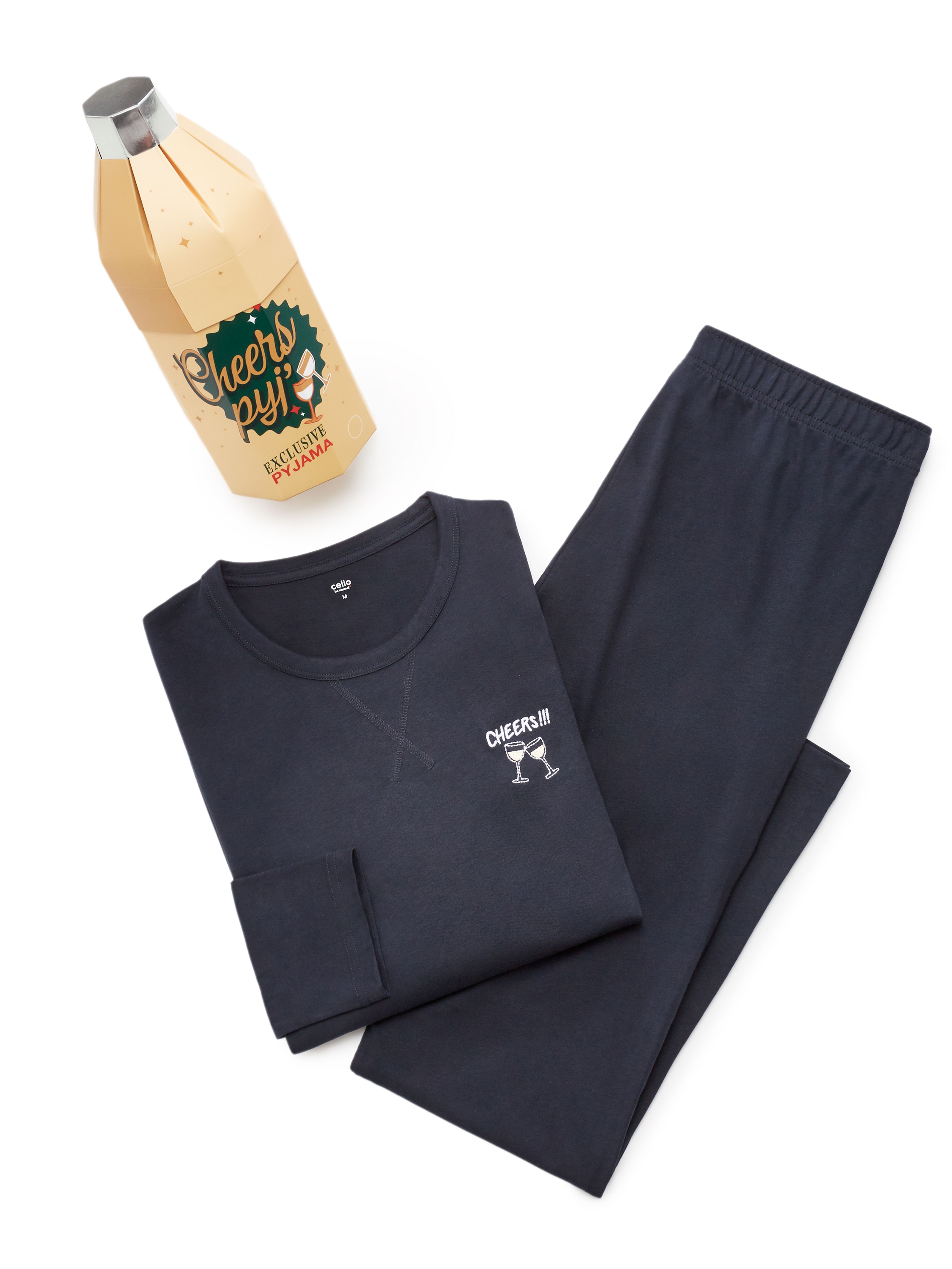 Pyžamo vo vianočnom balení Šámpáňo