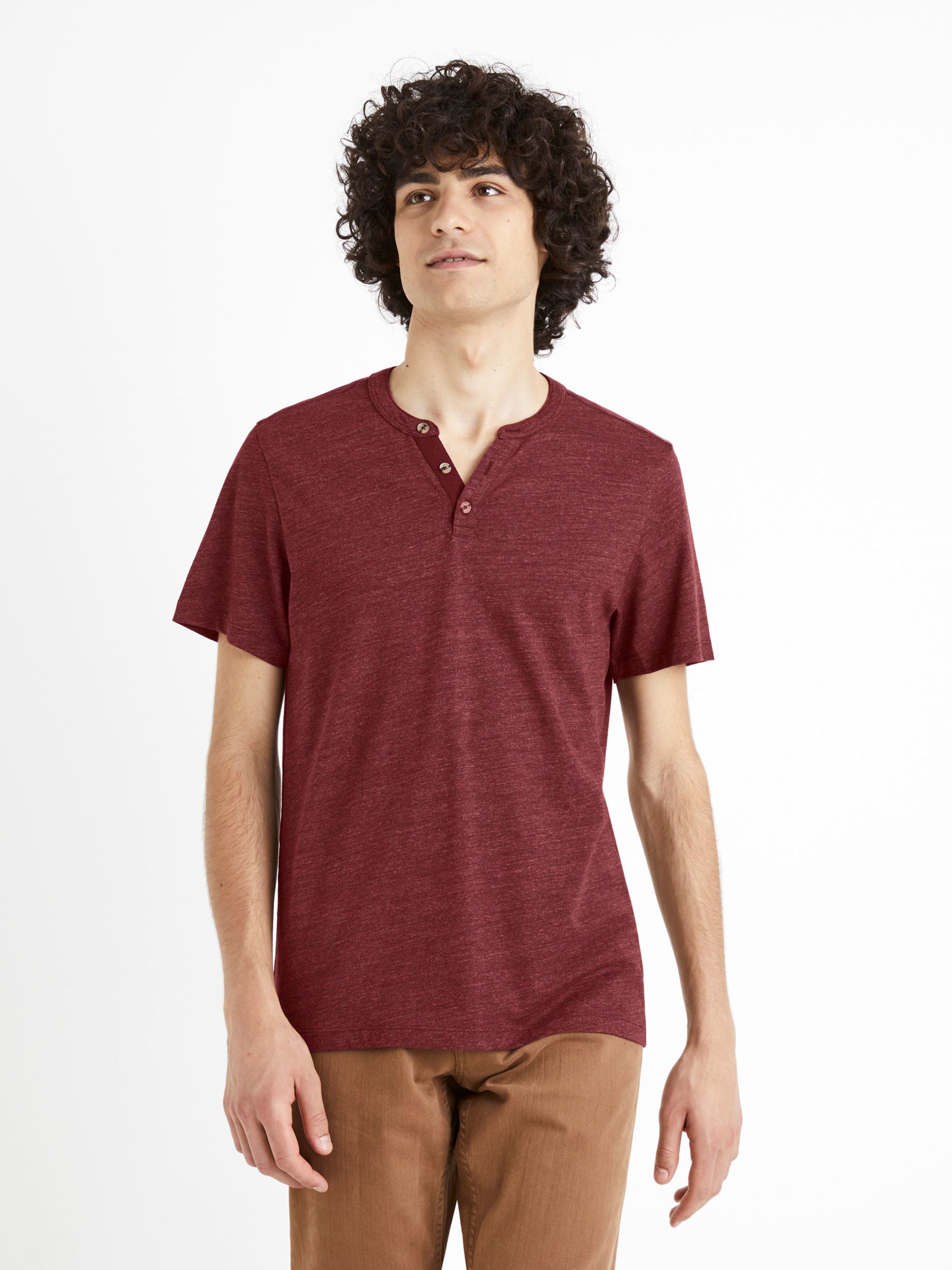 Tričko henley Cegeti - 001