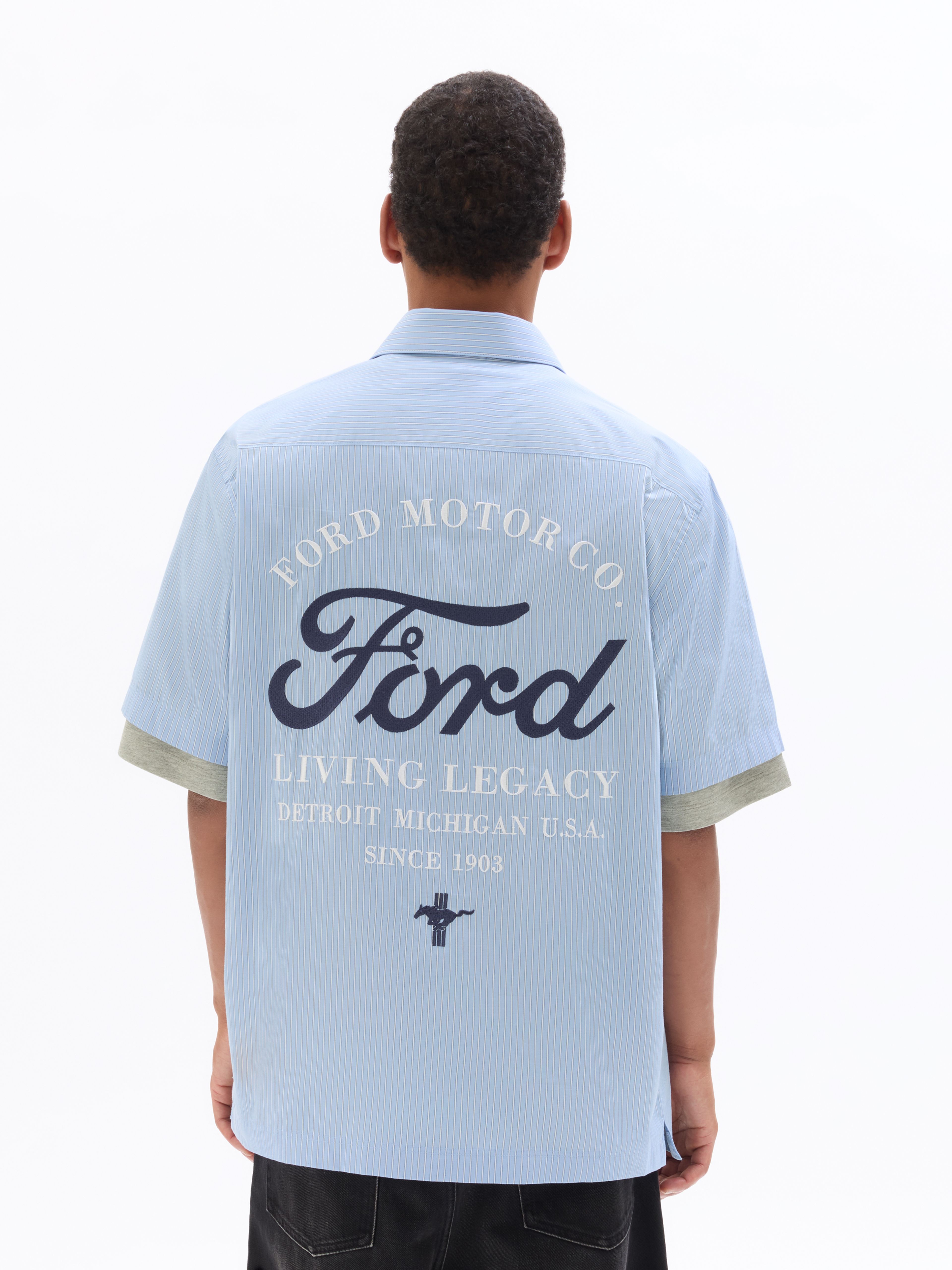 Košeľa s krátkym rukávom Ford - 004