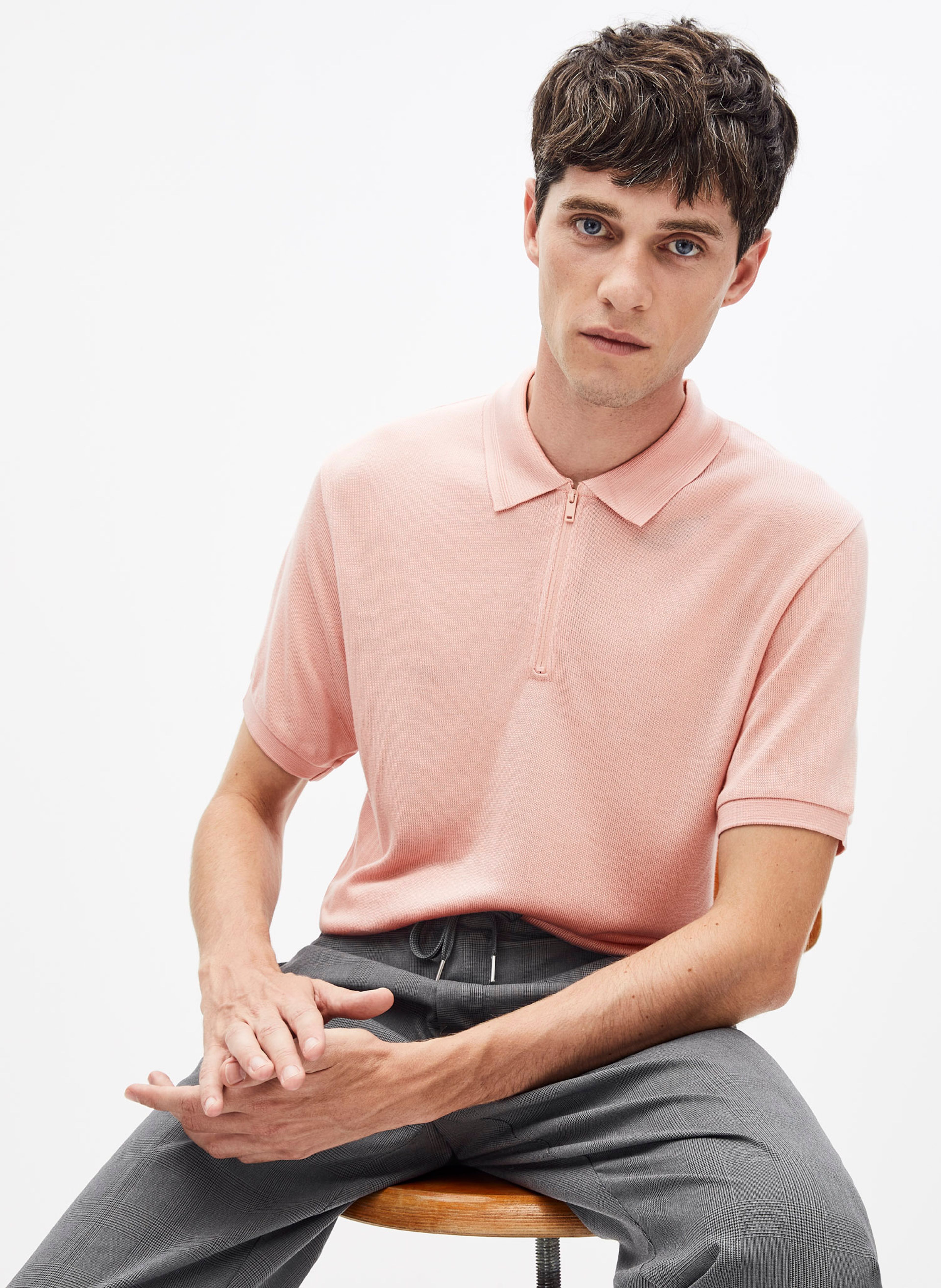 Polo tričko na zip Sesel - 002