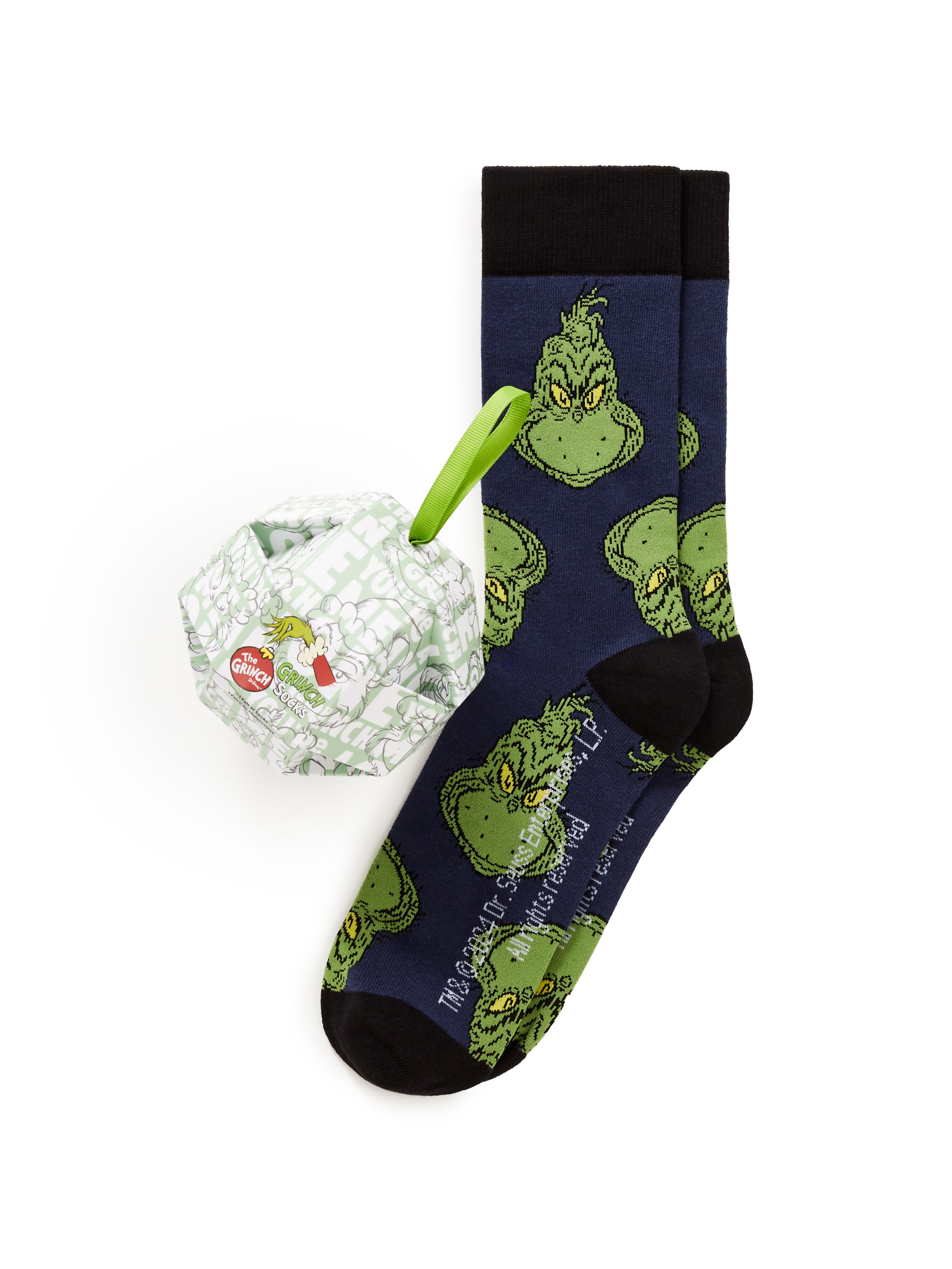 Dárkové balení ponožek Grinch