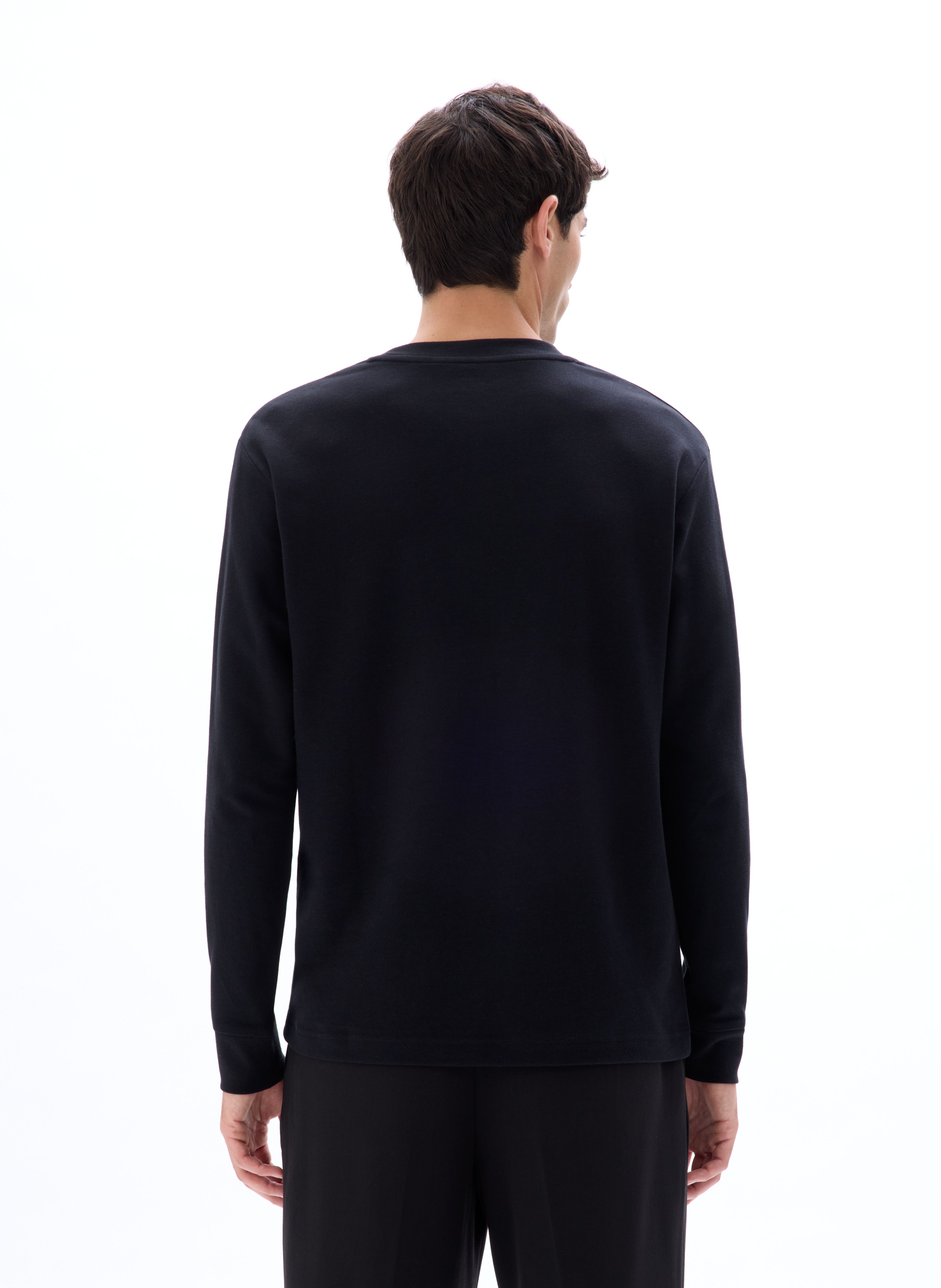 Tričko Leheml oversize s dlouhým rukávem - 004