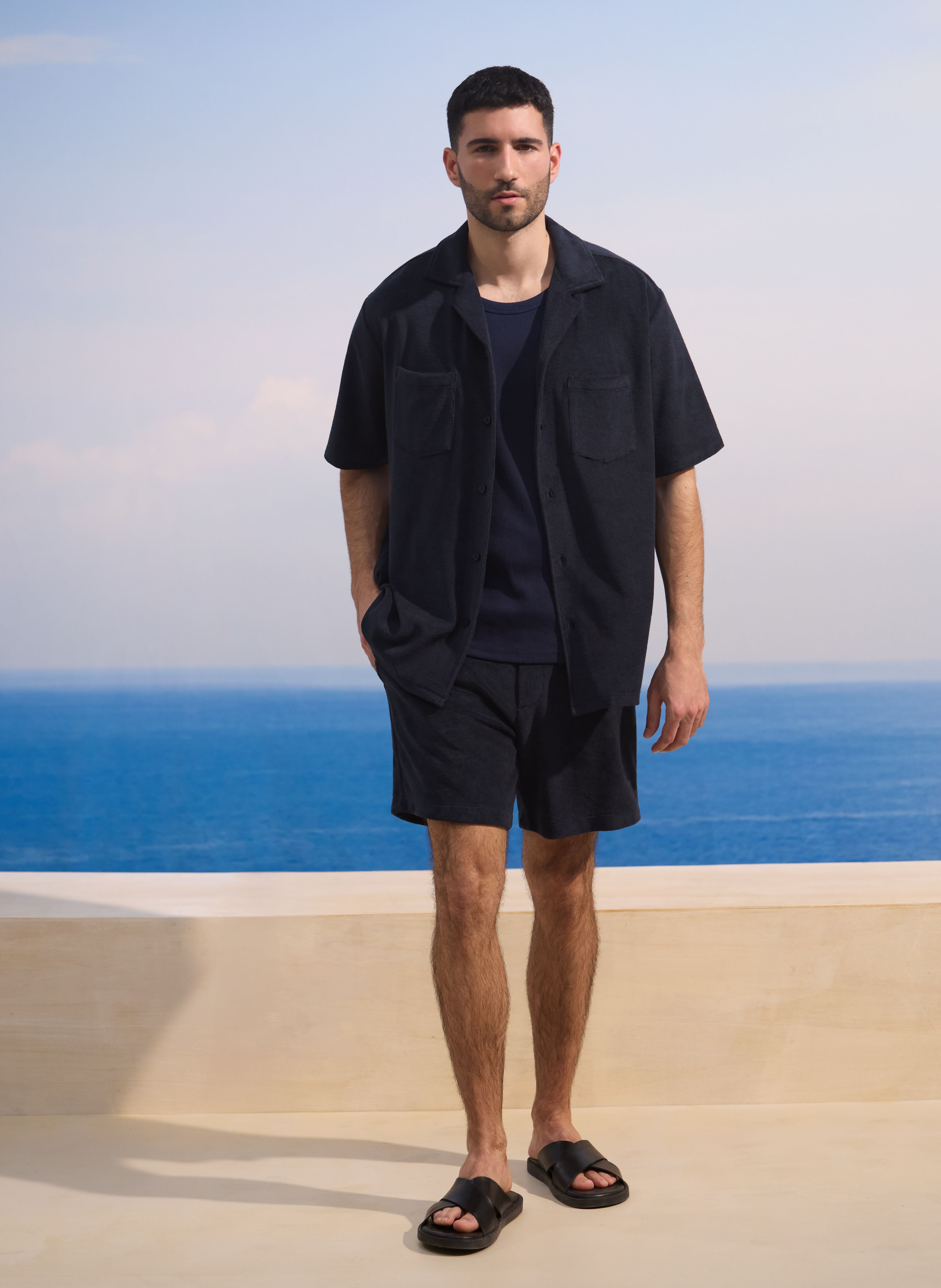 Košile Saint Tropez s krátkým rukávem - 002