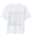Tričko Mexgrafi oversize-Bílá - 002