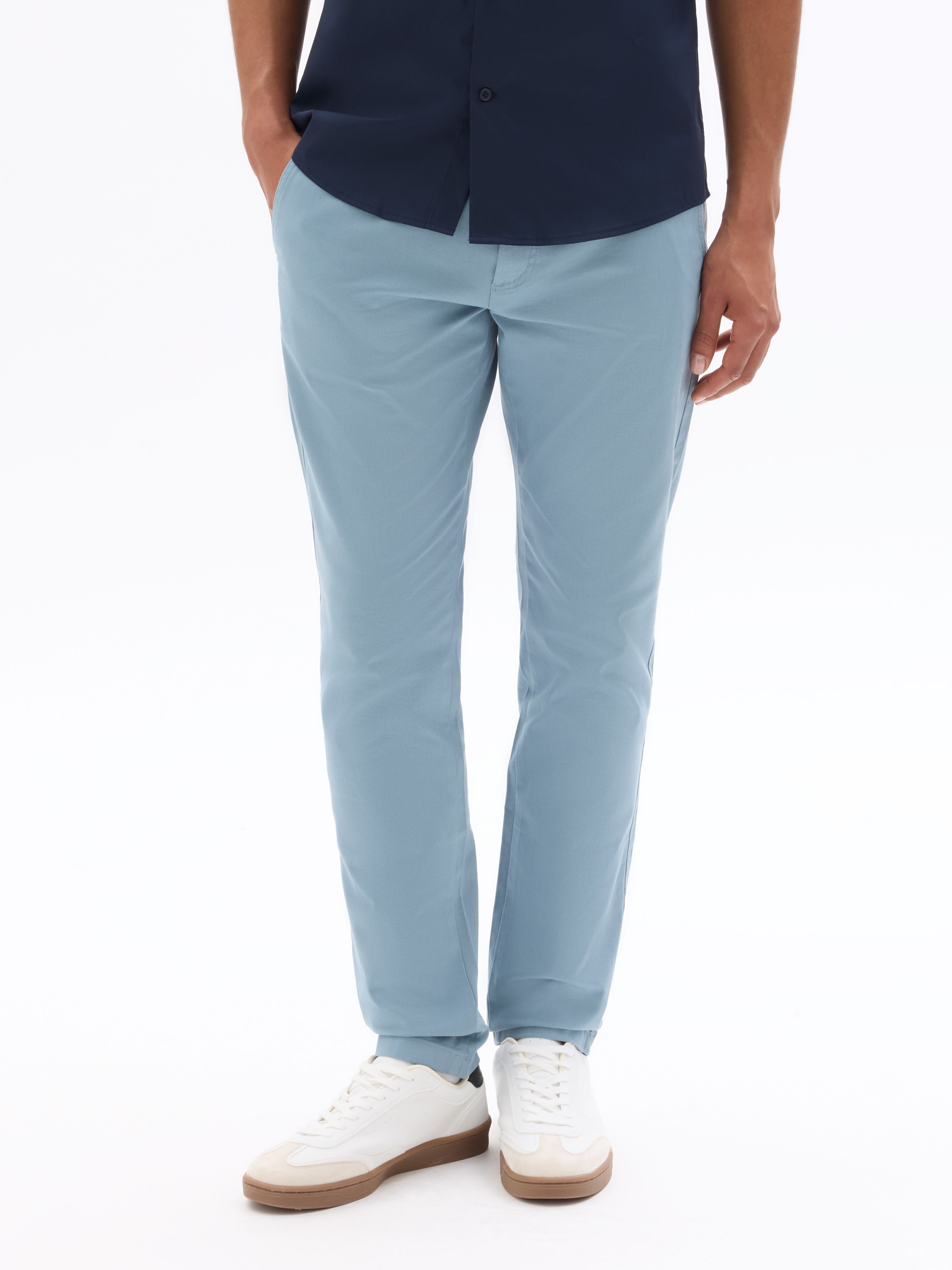 Kalhoty chino slim Tocharles - 003