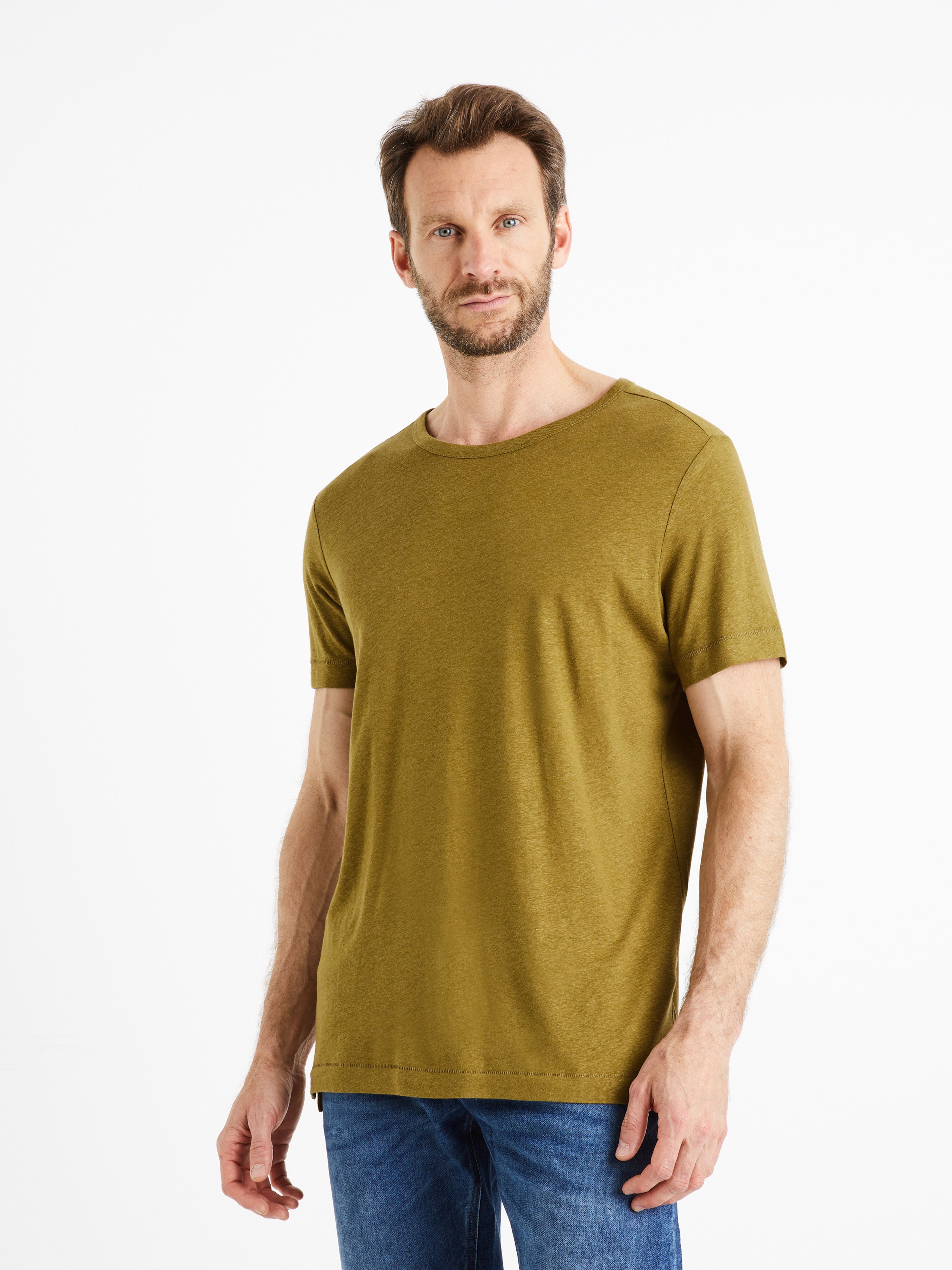 Lněné tričko Delinja