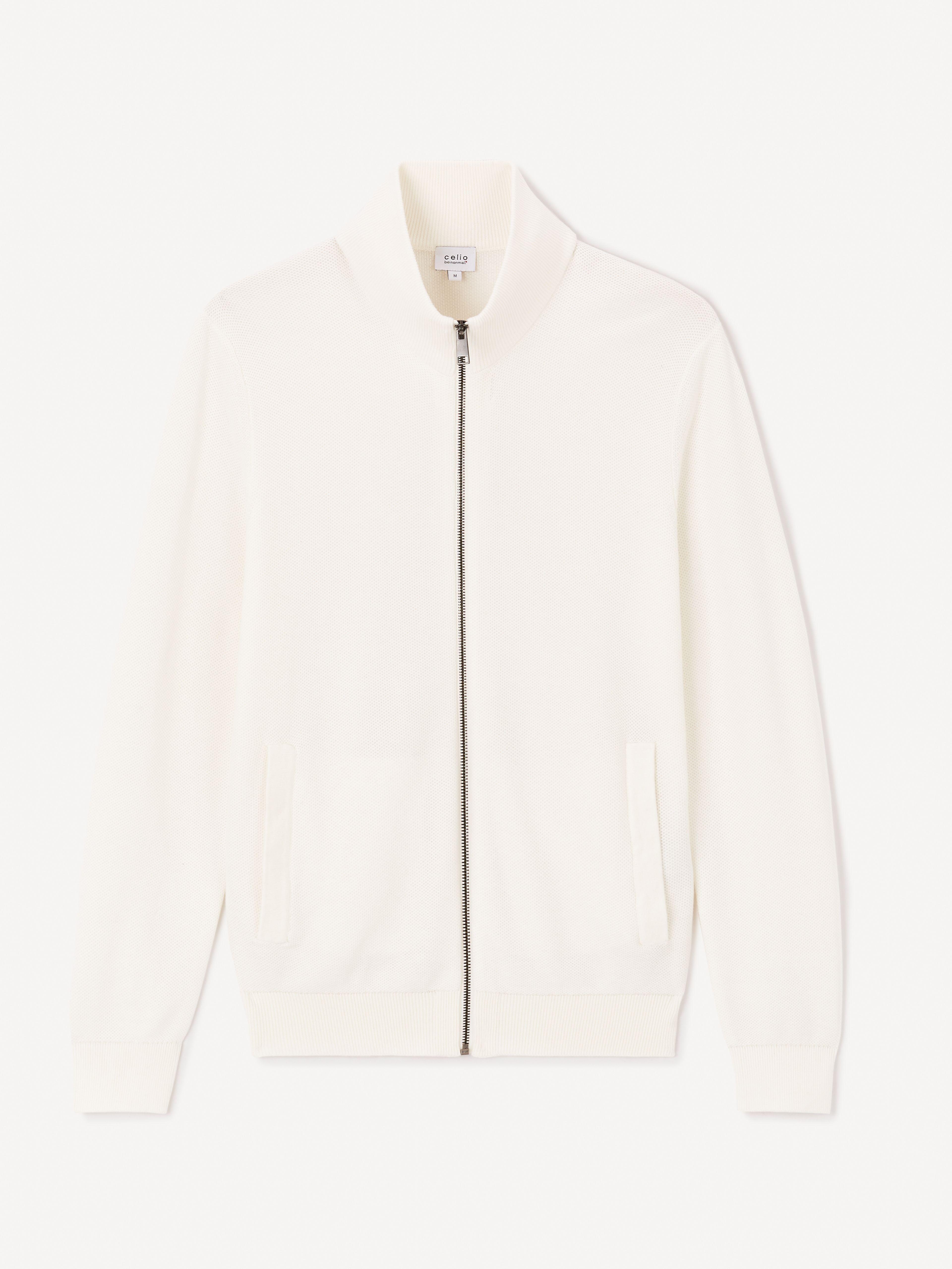 Sveter s golierom na zips Jelimzip