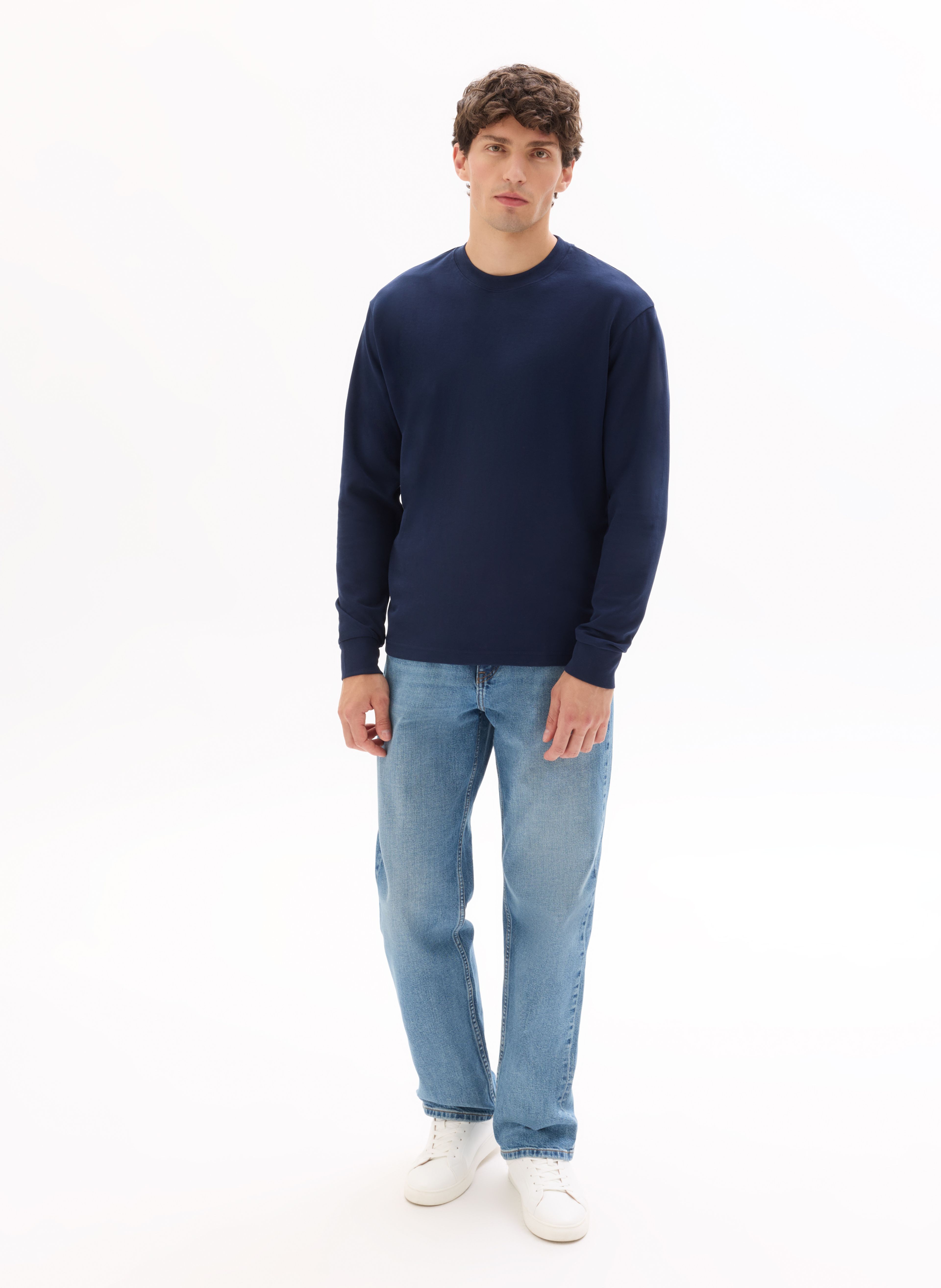 Tričko Leheml oversize s dlouhým rukávem - 004