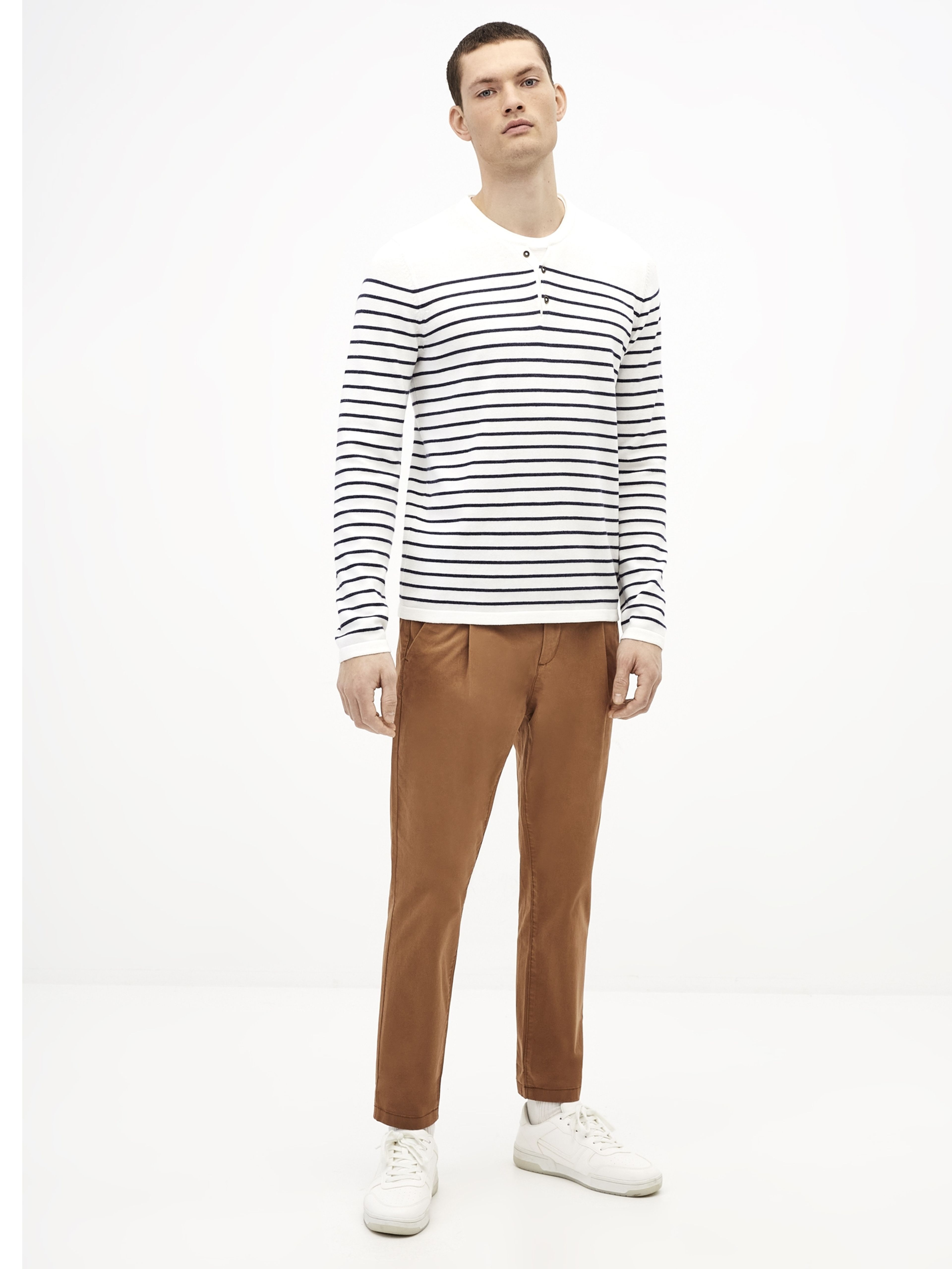 Pruhovaný svetr Techillray