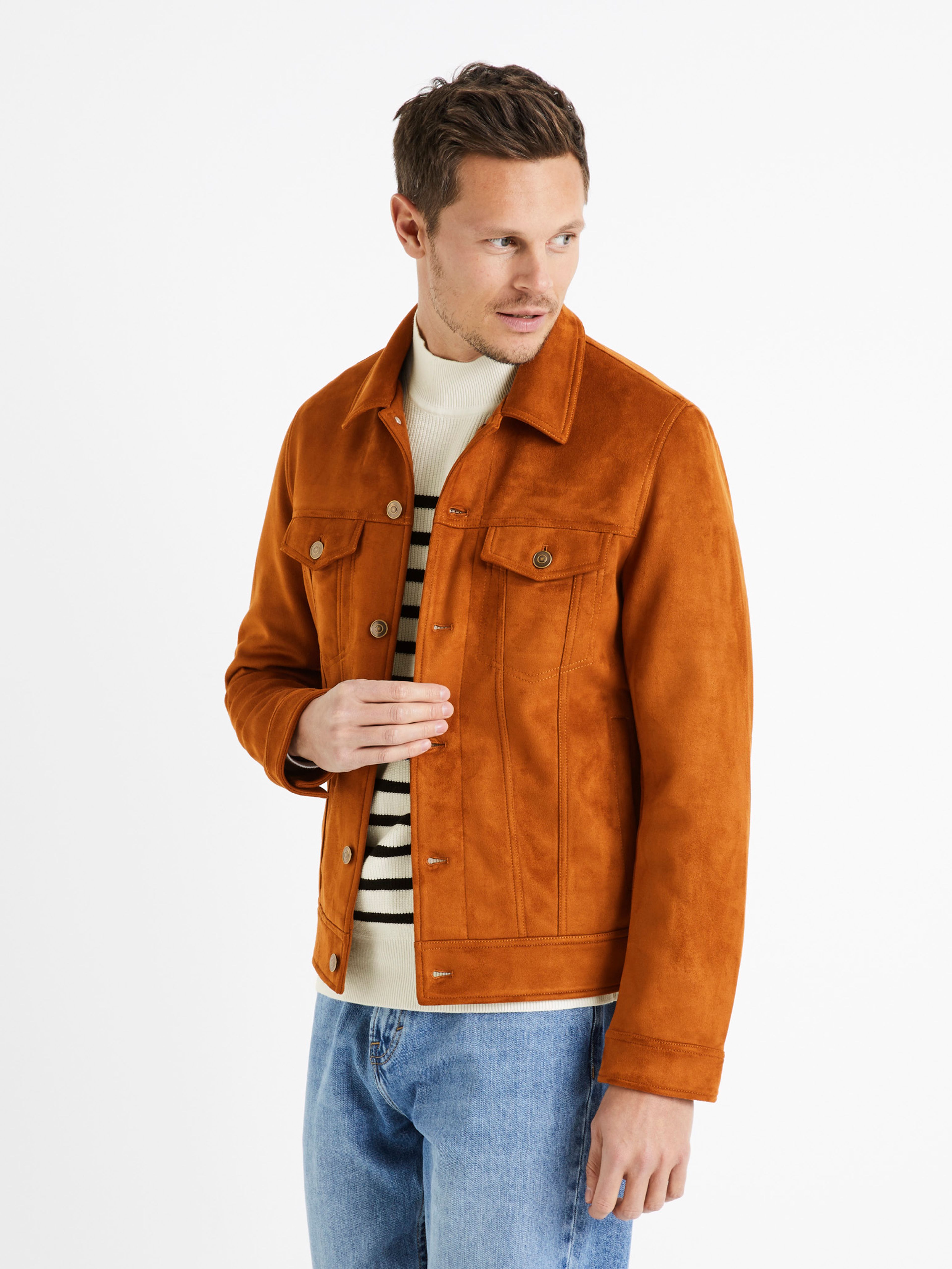 Bunda z umělého semiše Dufab