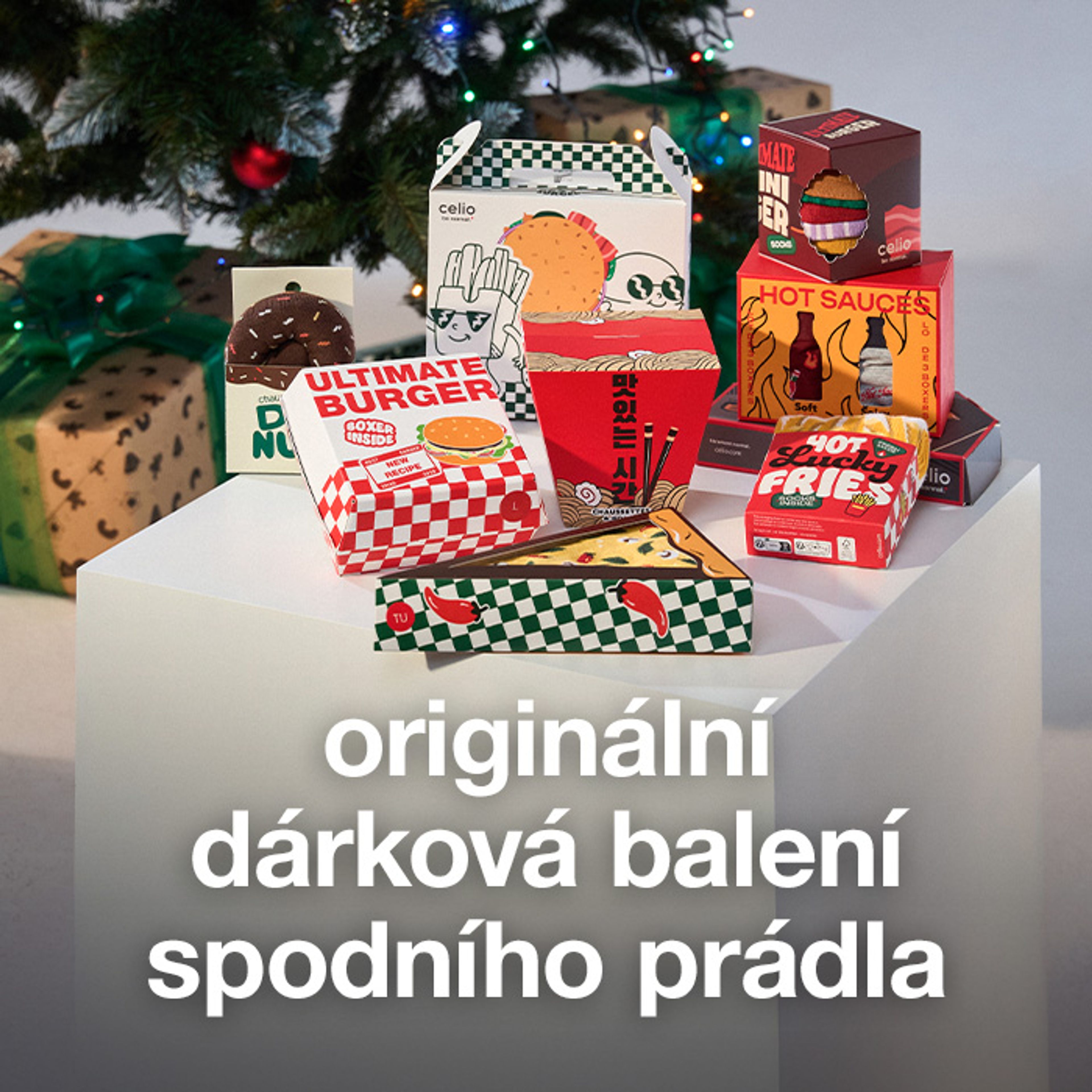 Vánoční balíčky, které pobaví už při rozbalování