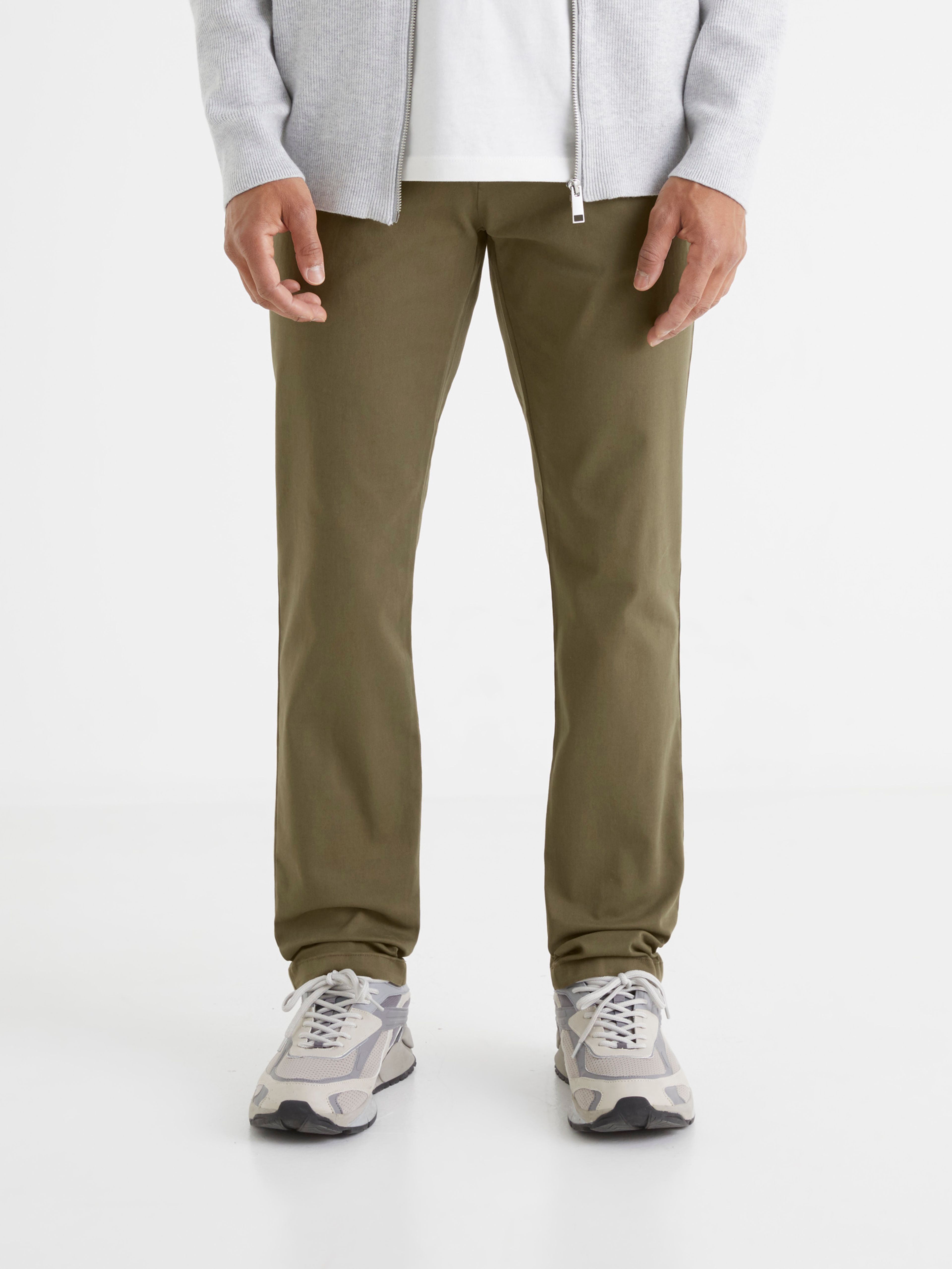 Nohavice skinny stretch chinos
