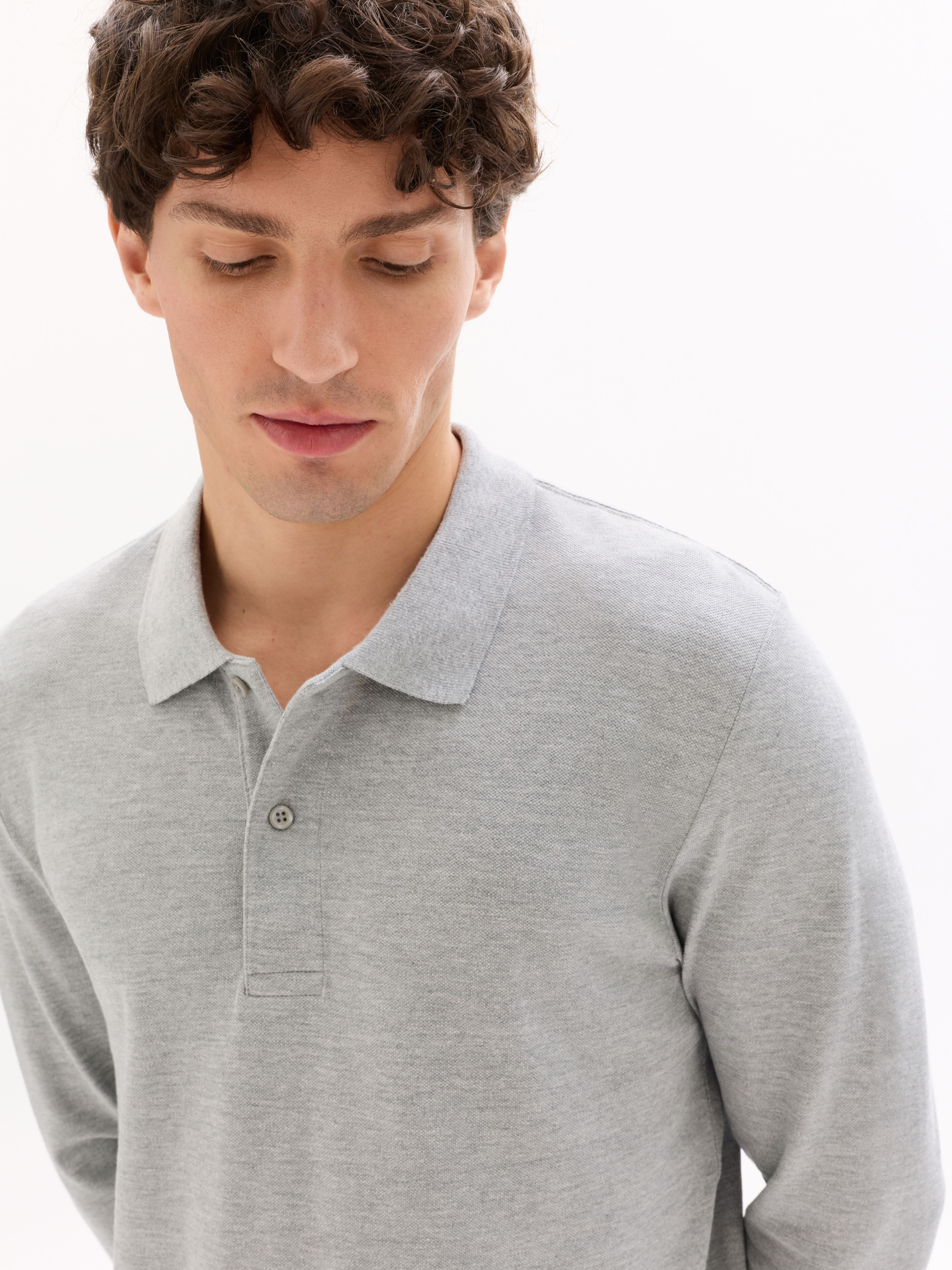 Polo tričko Neoneml s dlouhým rukávem - 005