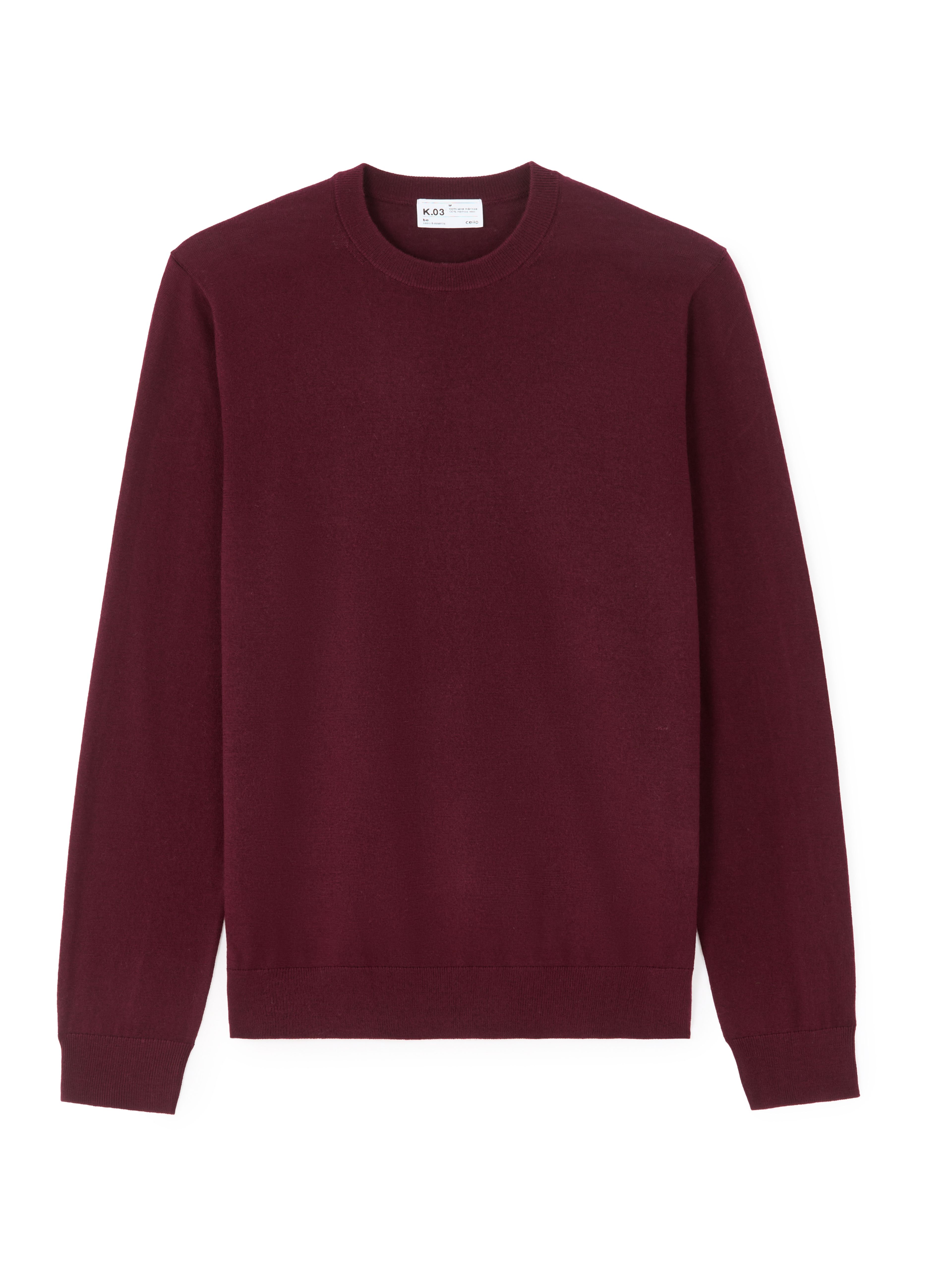 Vlněný svetr Semerirond merino - 001