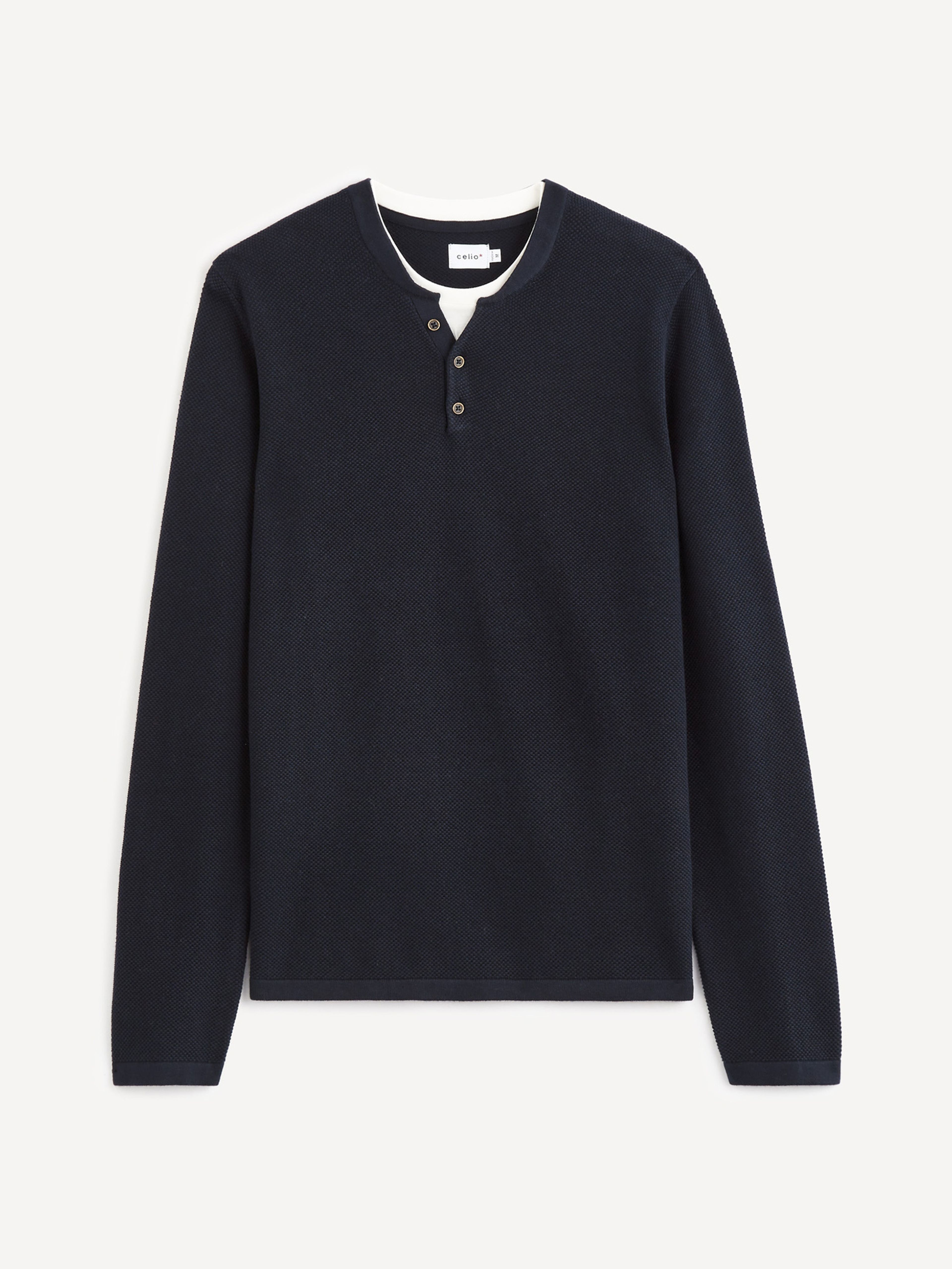 Svetr henley Techillpic