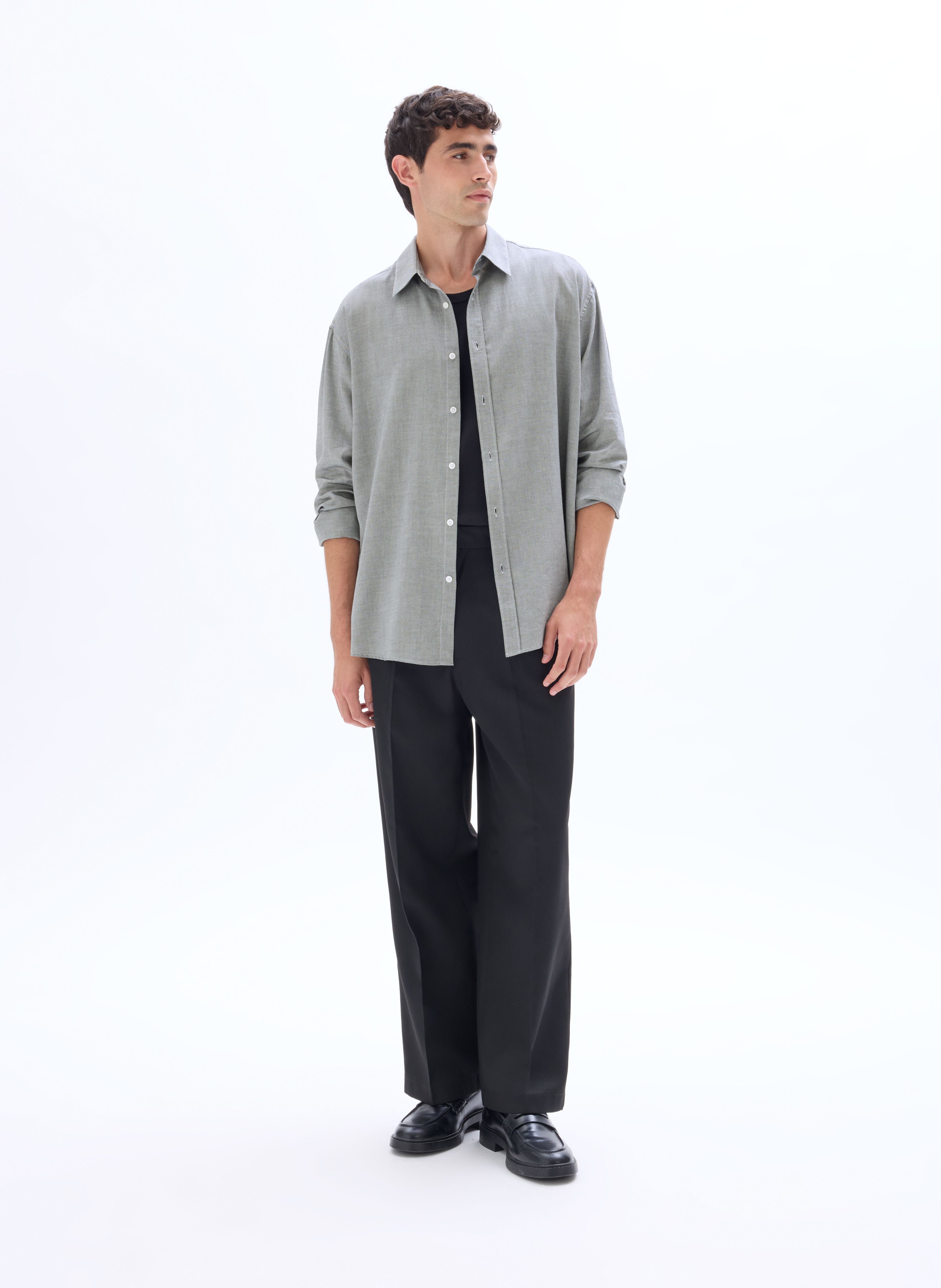 Košeľa Maverford oversize - 002