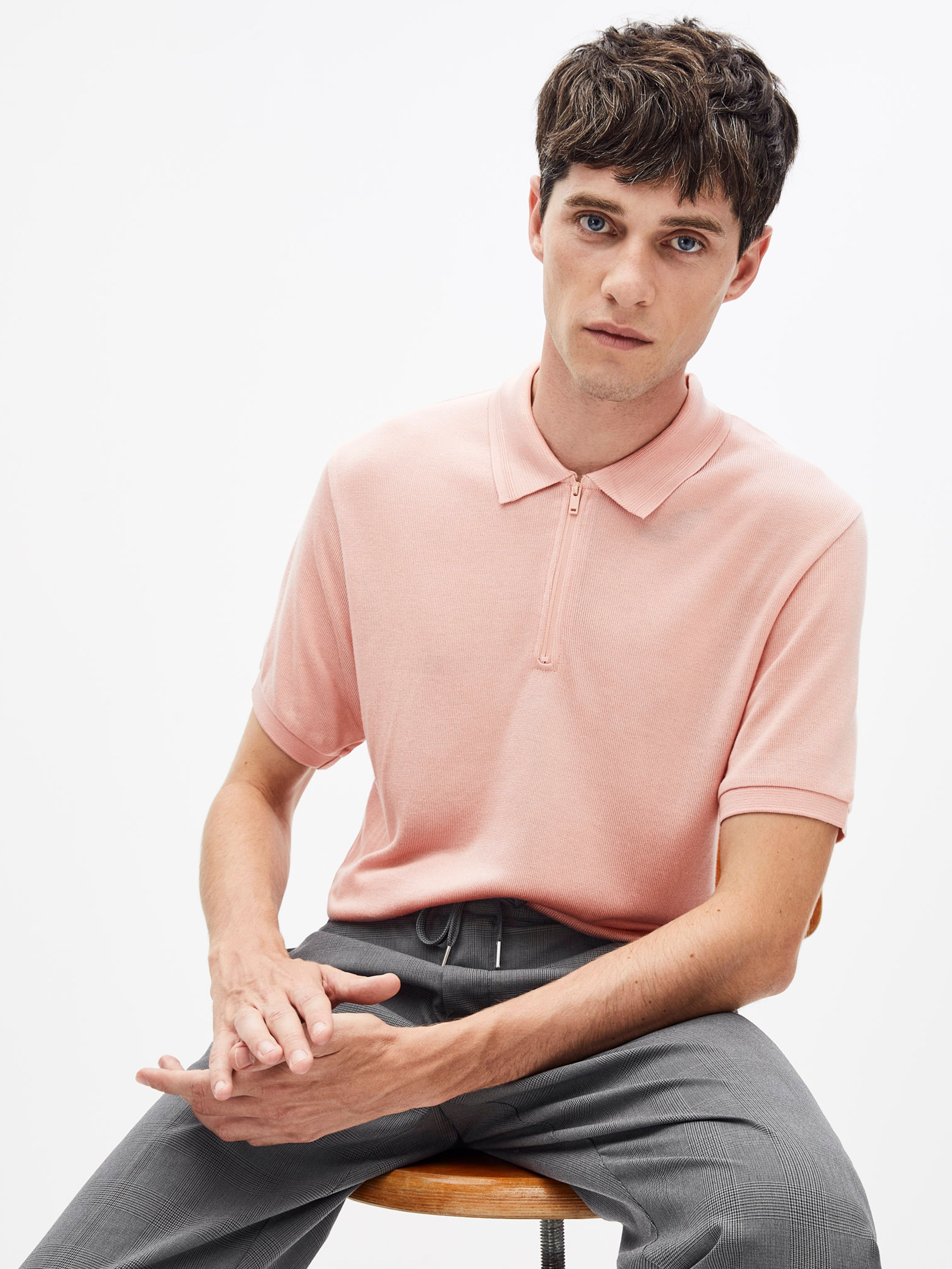 Polo tričko na zips Sesel