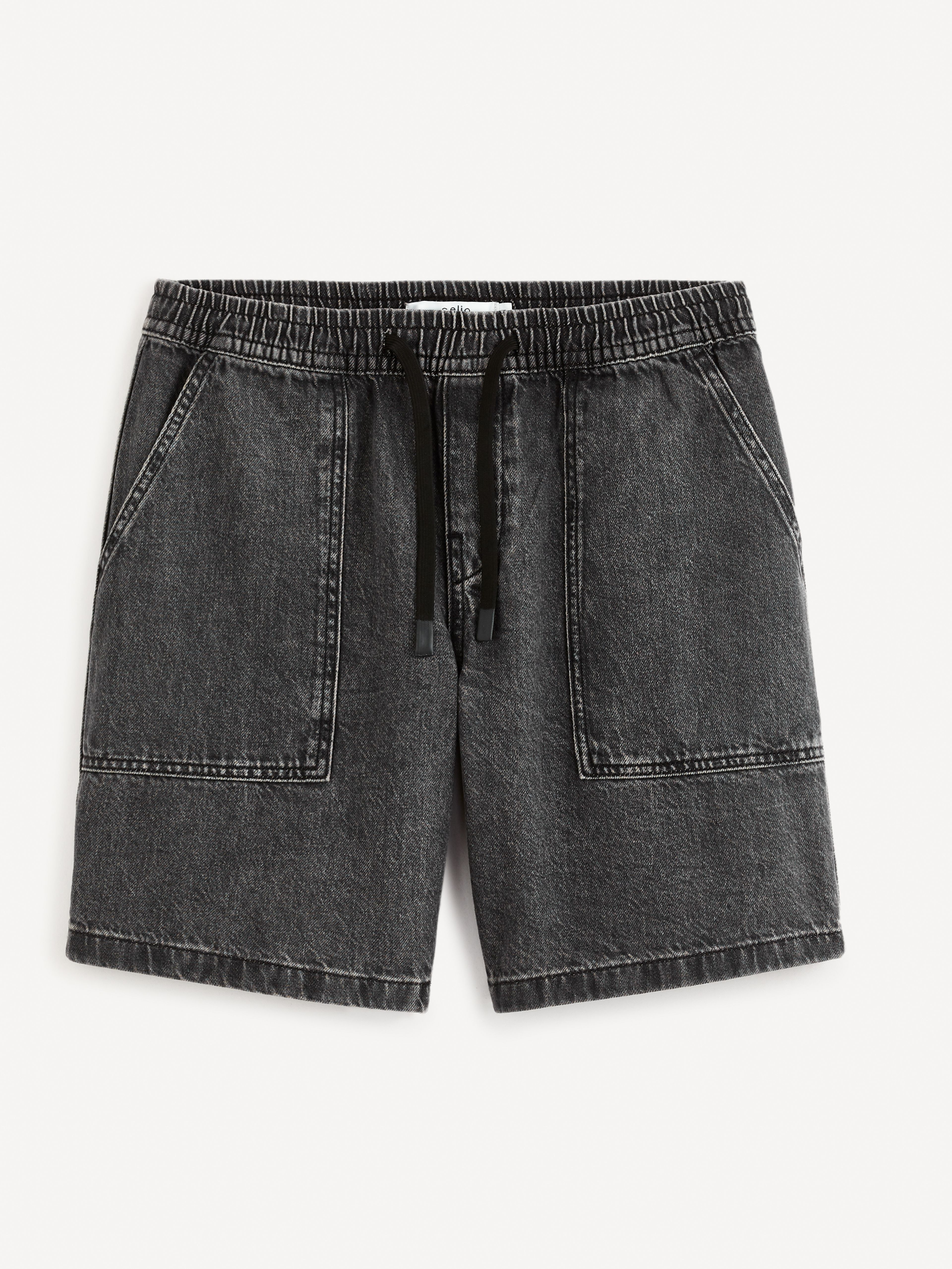 Džínsové kraťasy Domalobm4